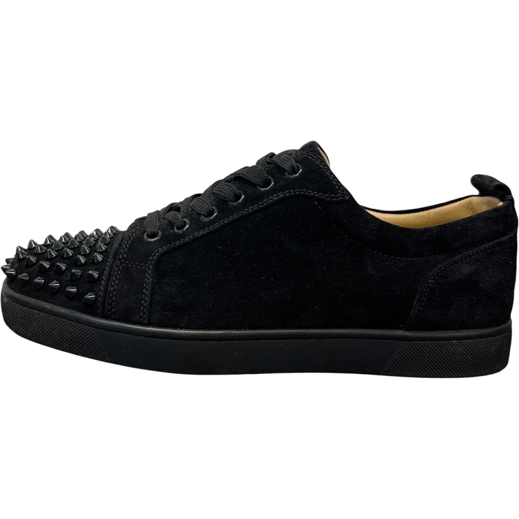 Men's Junior Spikes Low Trainers Black Size EU 41 / UK 7