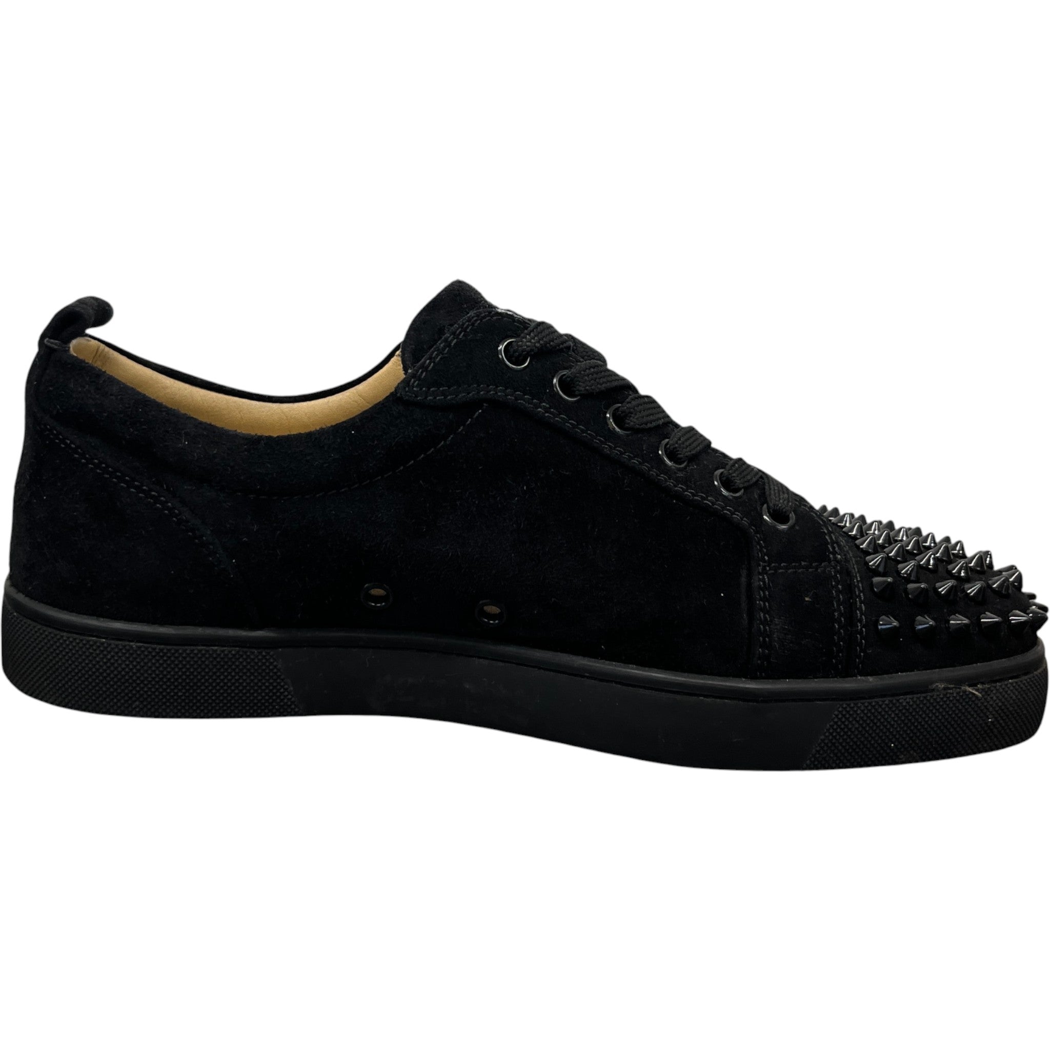 Men's Junior Spikes Low Trainers Black Size EU 41 / UK 7