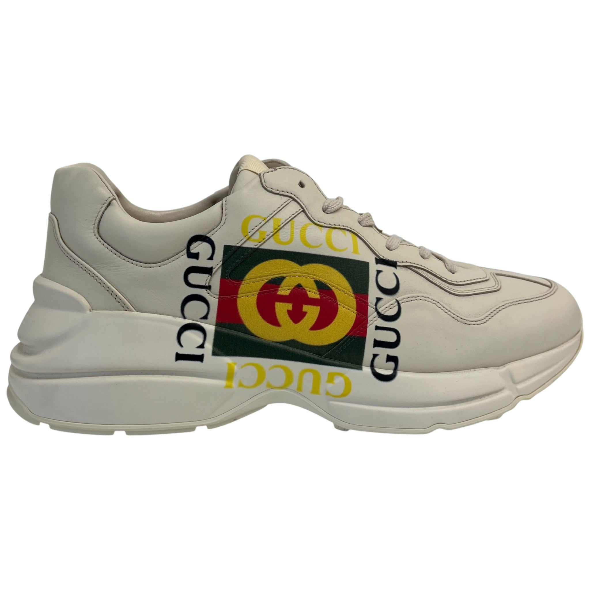 Men's Rhyton Low Trainers Beige Size EU 44 / UK 10