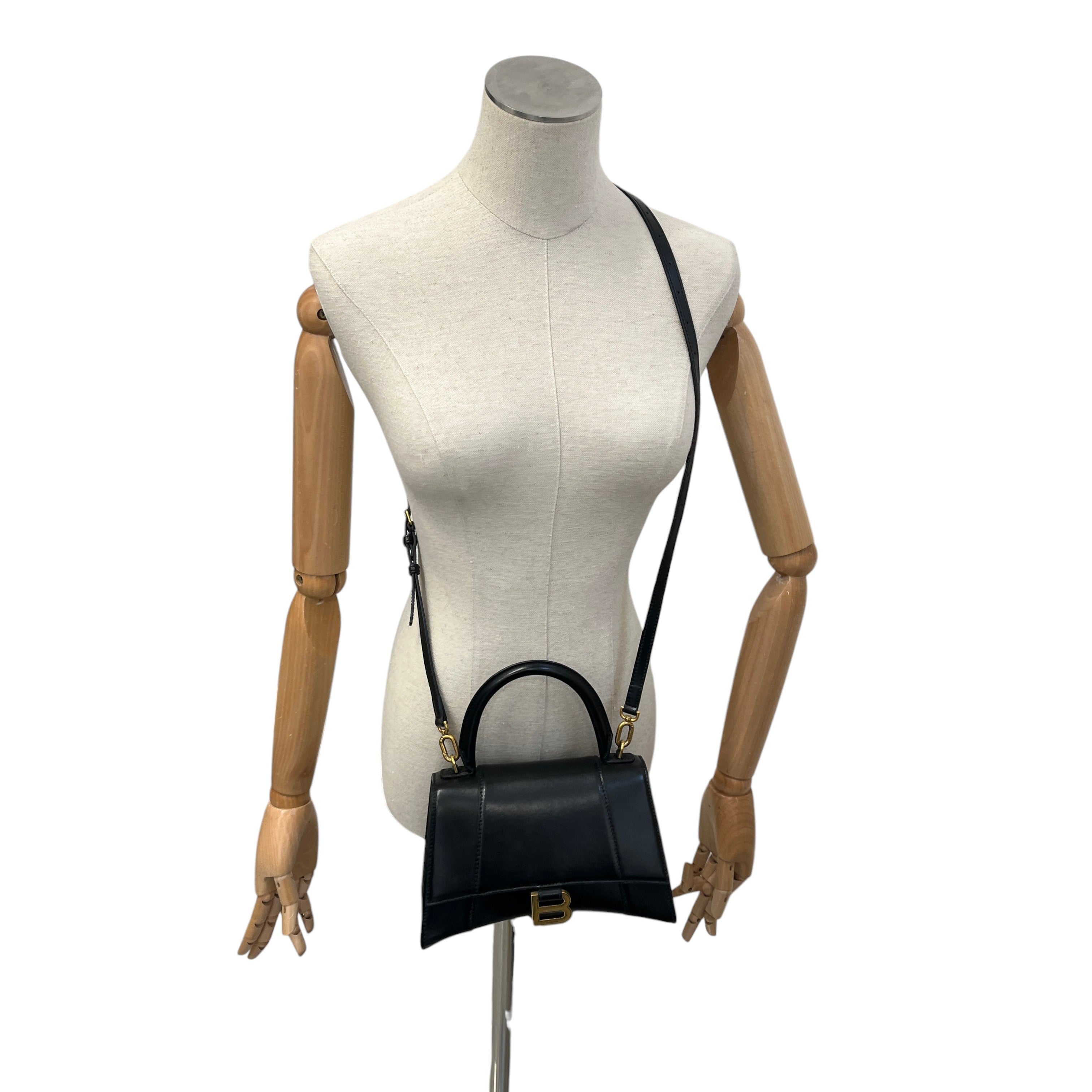 Women's Hourglass Small Bag Black