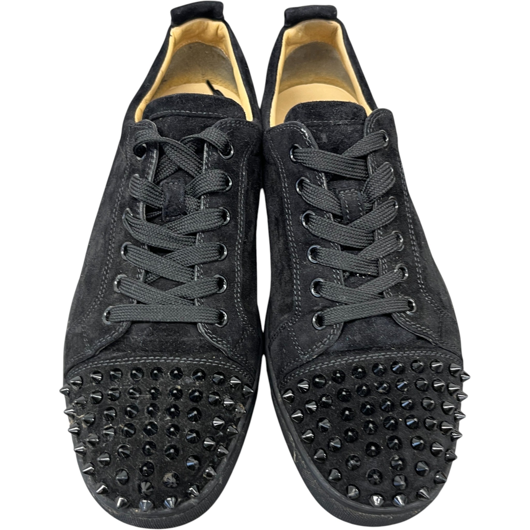 Men's Junior Spikes Low Trainers Black Size EU 41 / UK 7