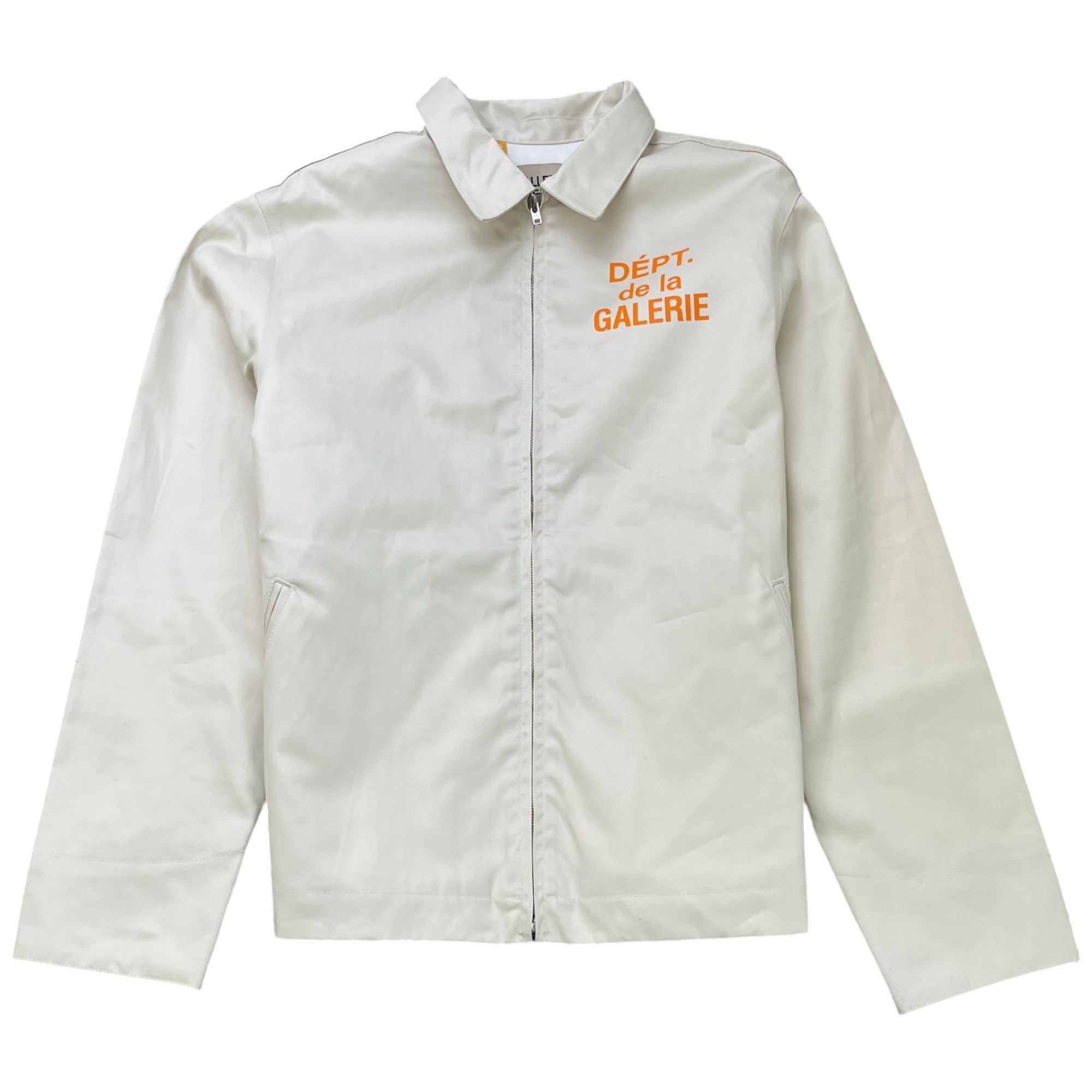 Men's Montecito Logo Jacket Cream Size XL