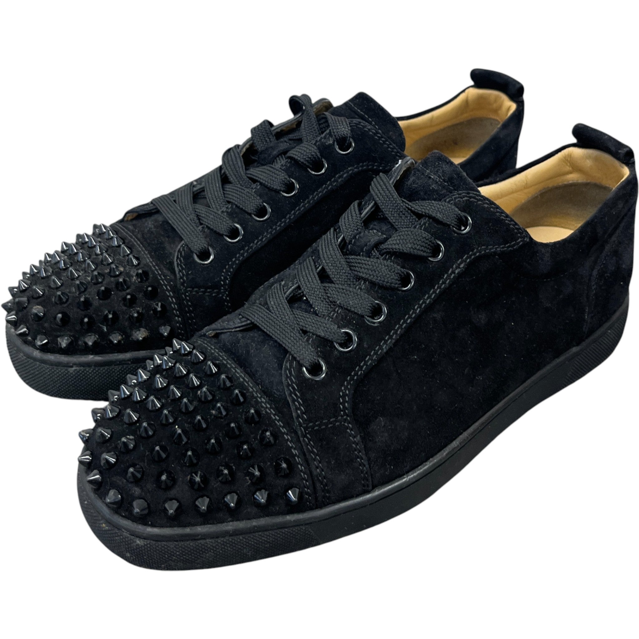 Men's Junior Spikes Low Trainers Black Size EU 41 / UK 7