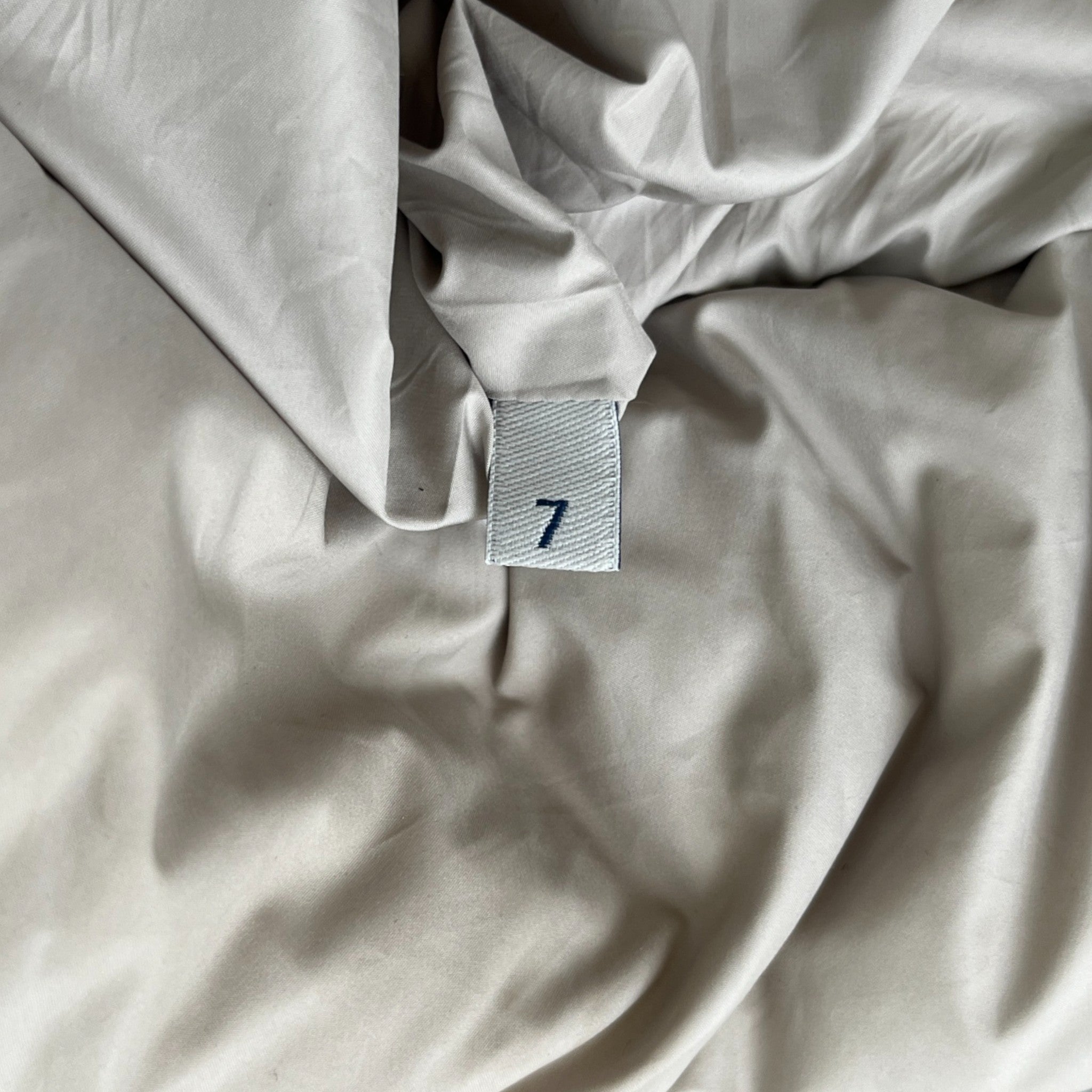 Men's Augert Down Jacket Beige Size 7 / XXXXL