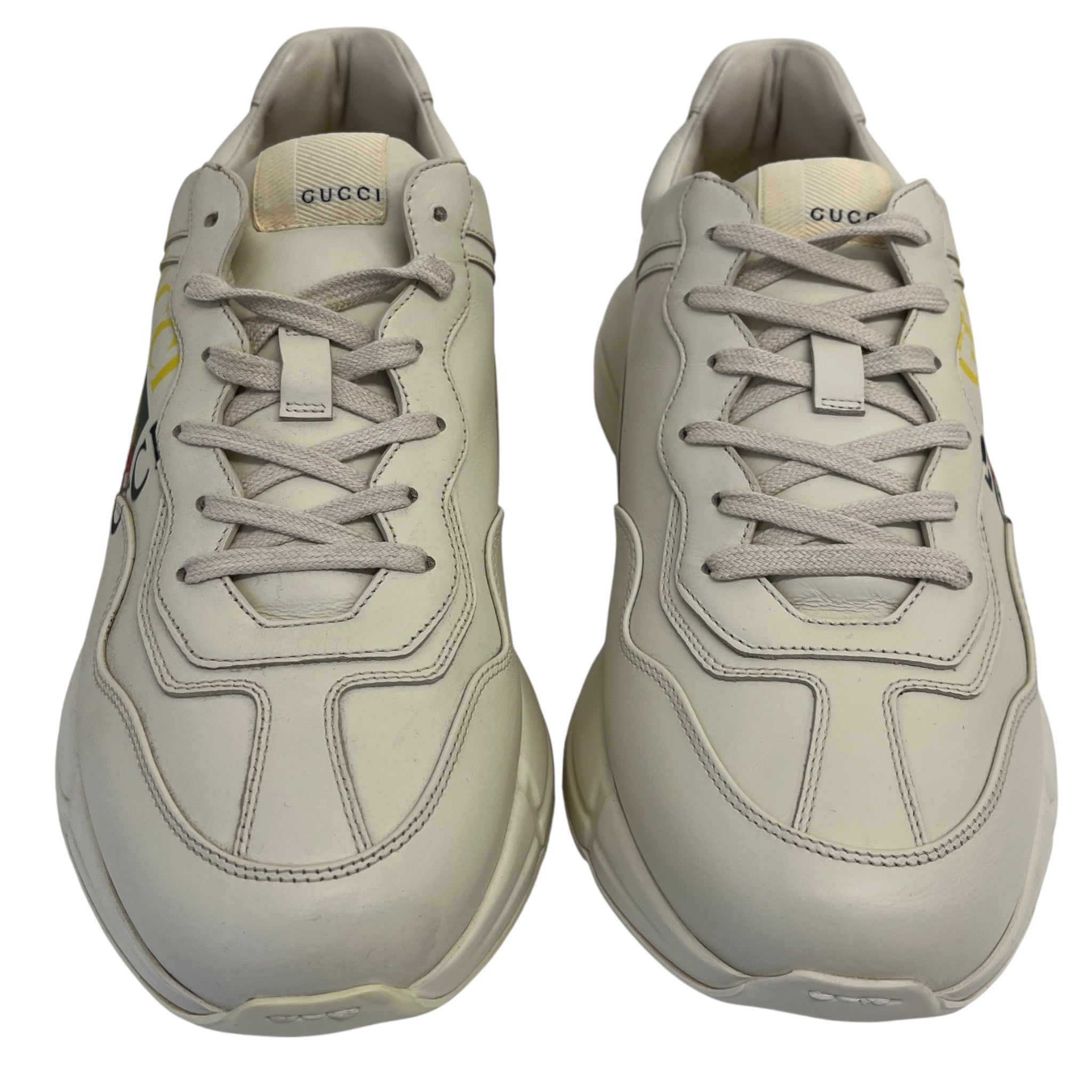 Men's Rhyton Low Trainers Beige Size EU 44 / UK 10