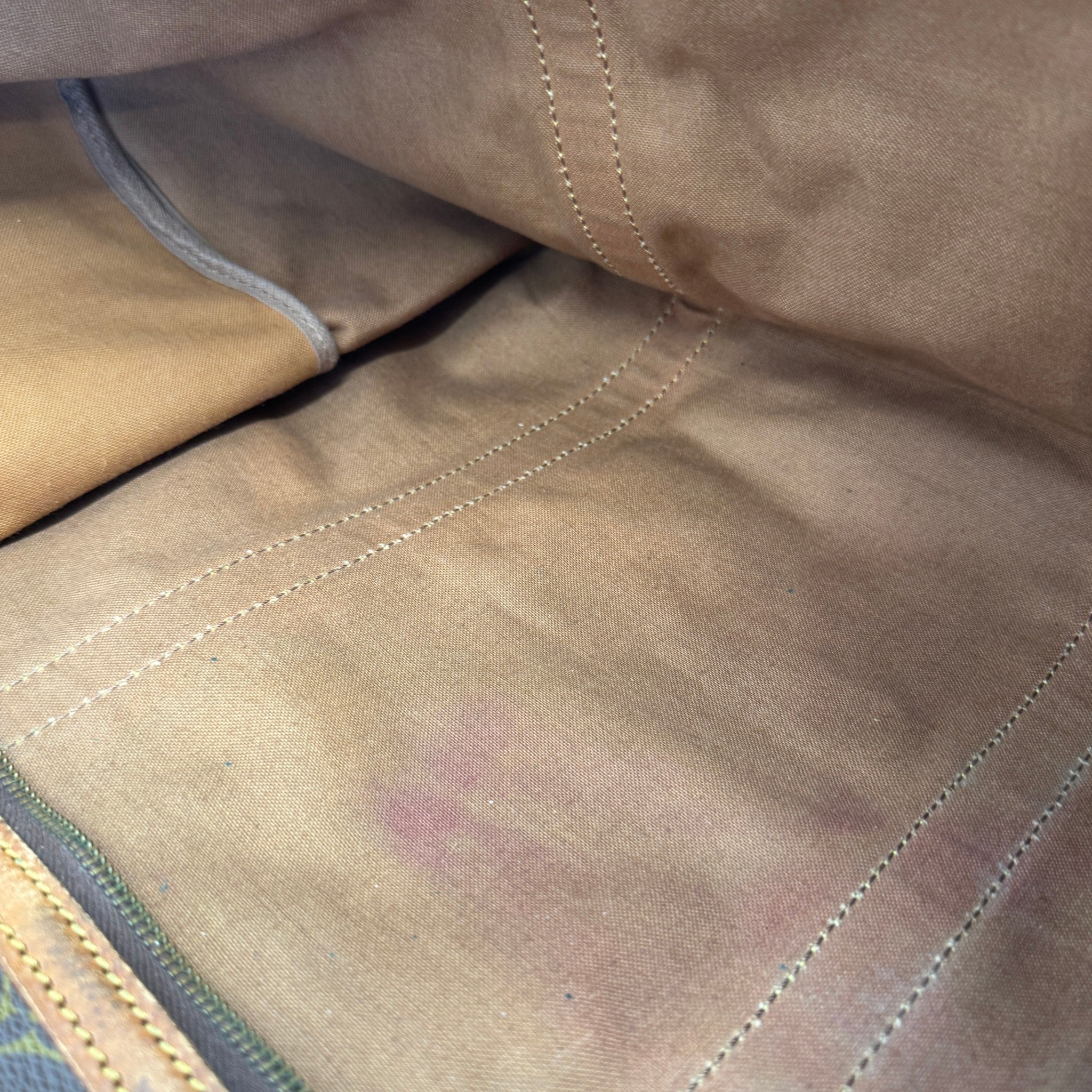 Vintage Monogram Keepall 55 Bag Brown