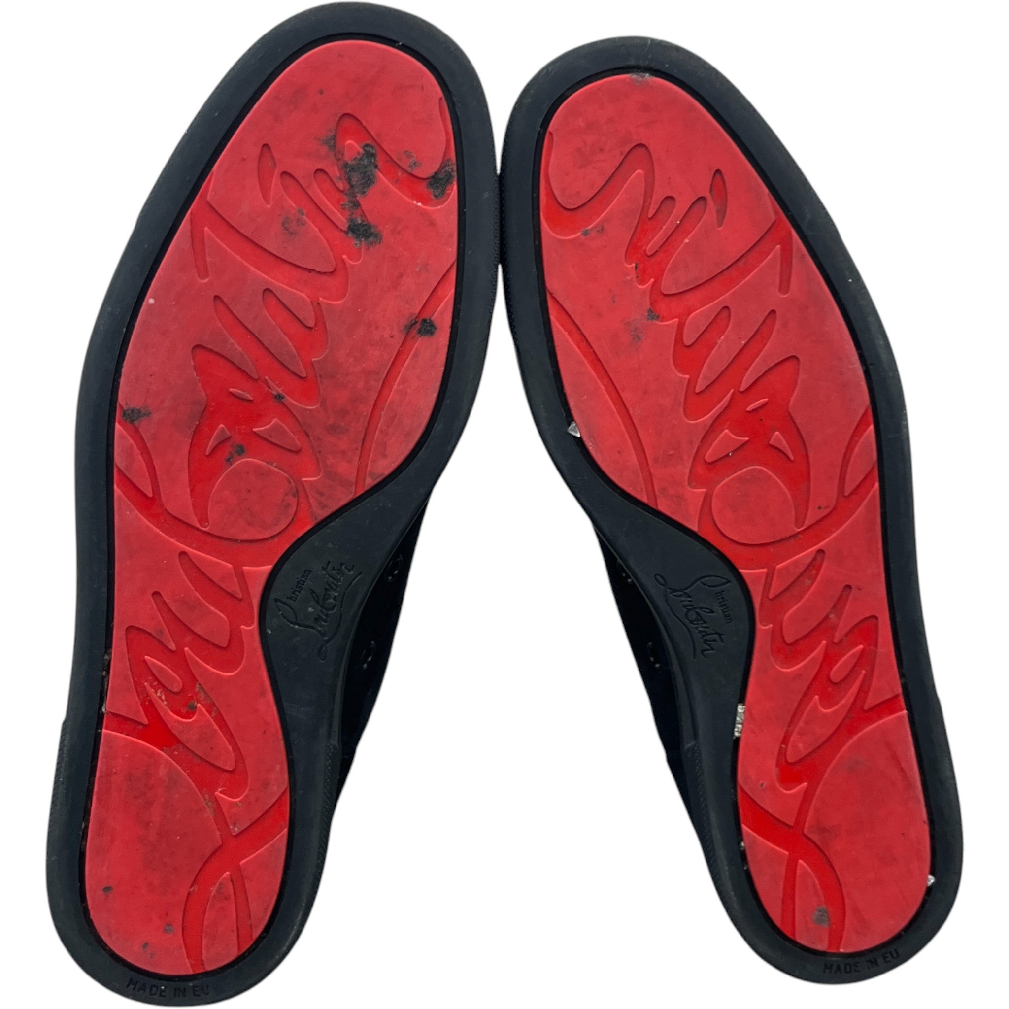 Men's Junior Spikes Low Trainers Black Size EU 41 / UK 7