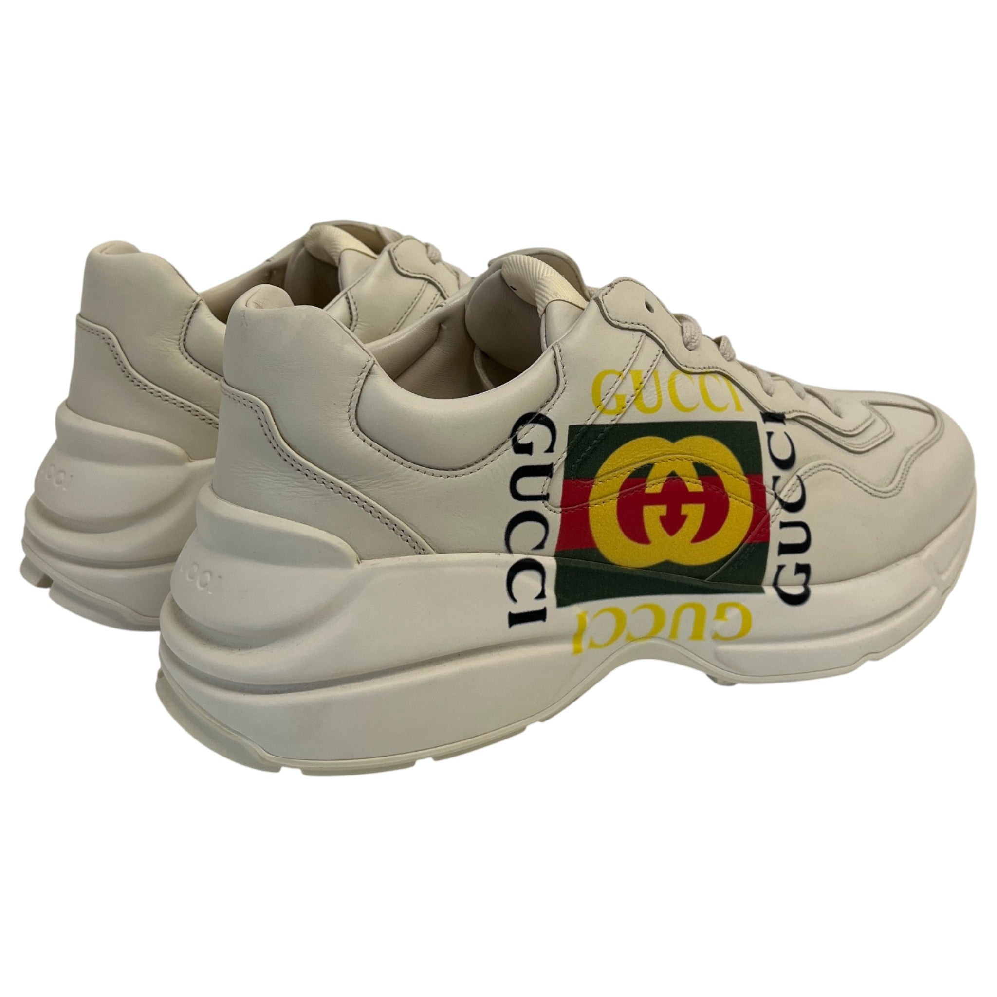 Men's Rhyton Low Trainers Beige Size EU 44 / UK 10