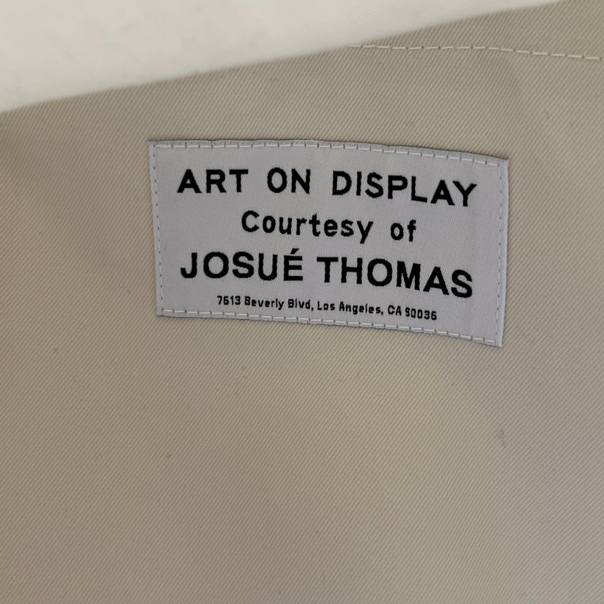 Men's Montecito Logo Jacket Cream Size XL