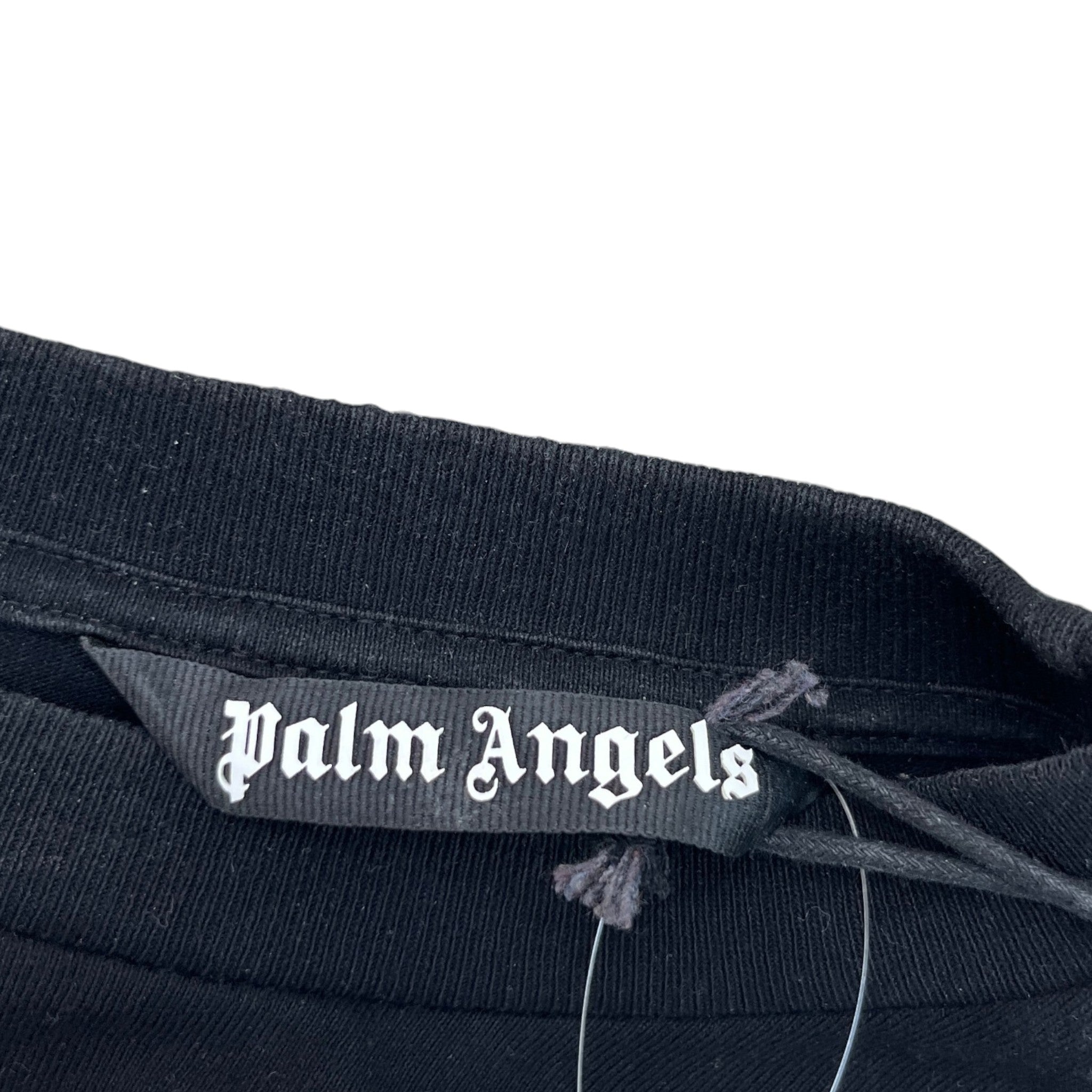 Men's Logo Print T-Shirt Black Size S