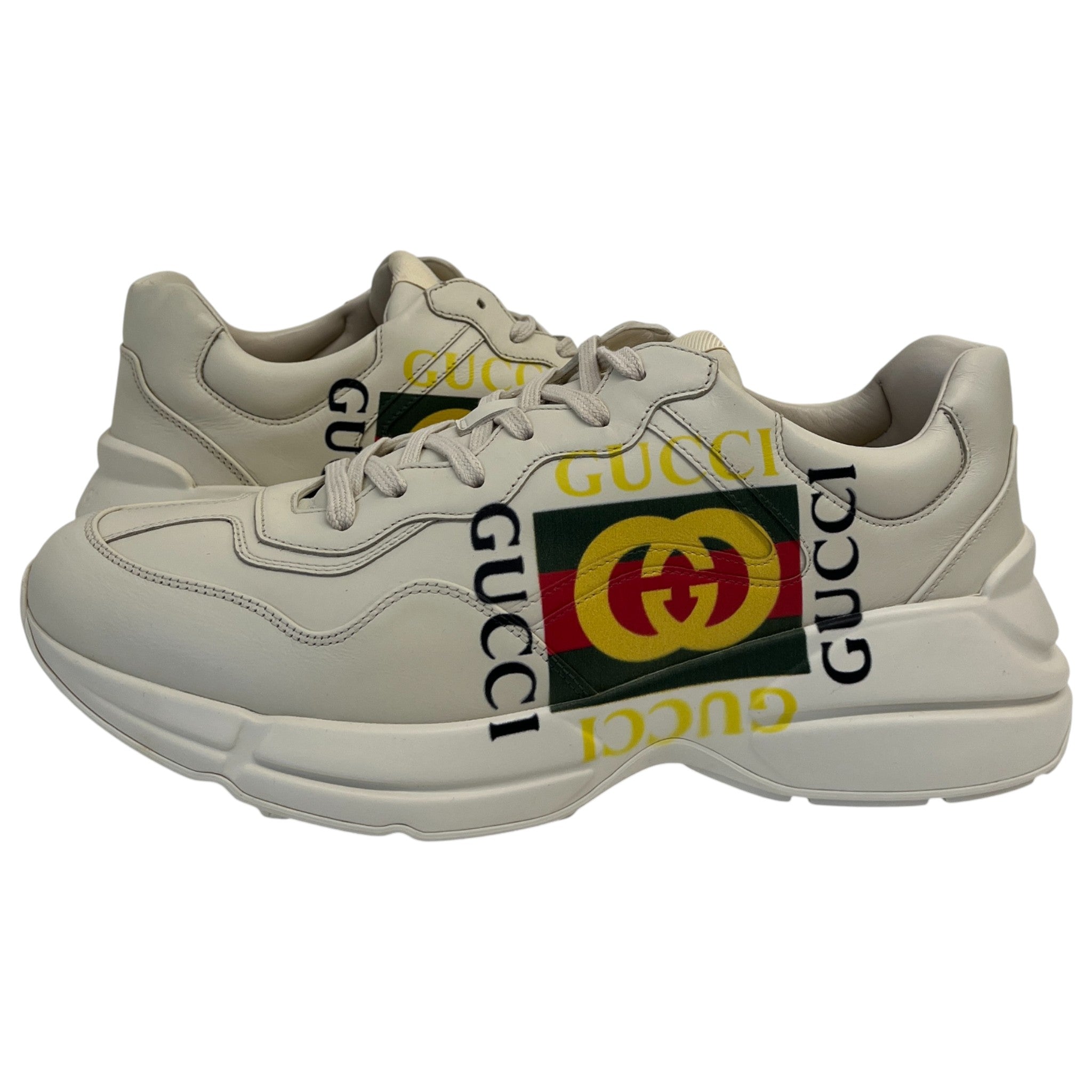 Men's Rhyton Low Trainers Beige Size EU 44 / UK 10