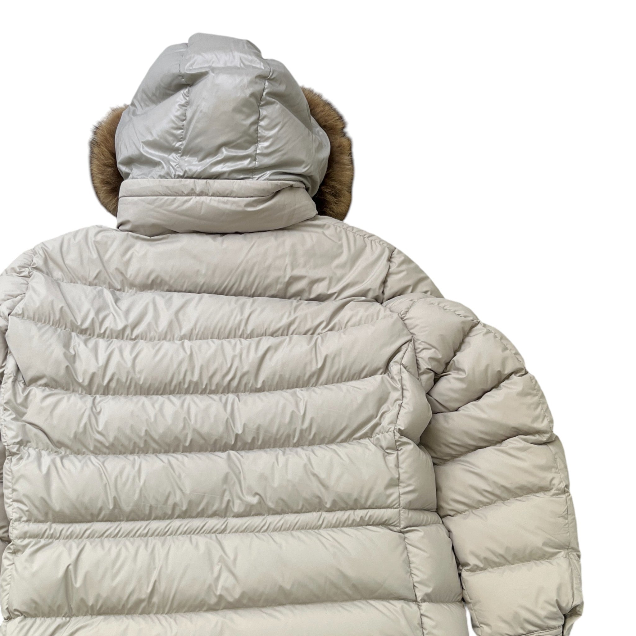 Men's Augert Down Jacket Beige Size 7 / XXXXL