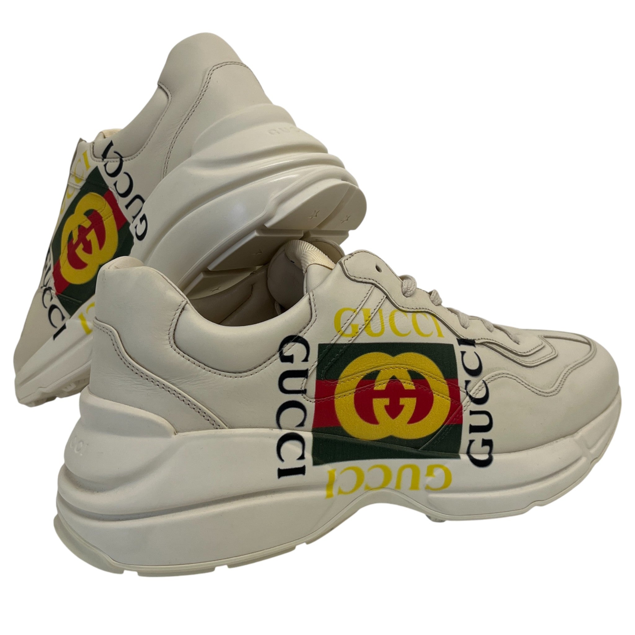 Men's Rhyton Low Trainers Beige Size EU 44 / UK 10