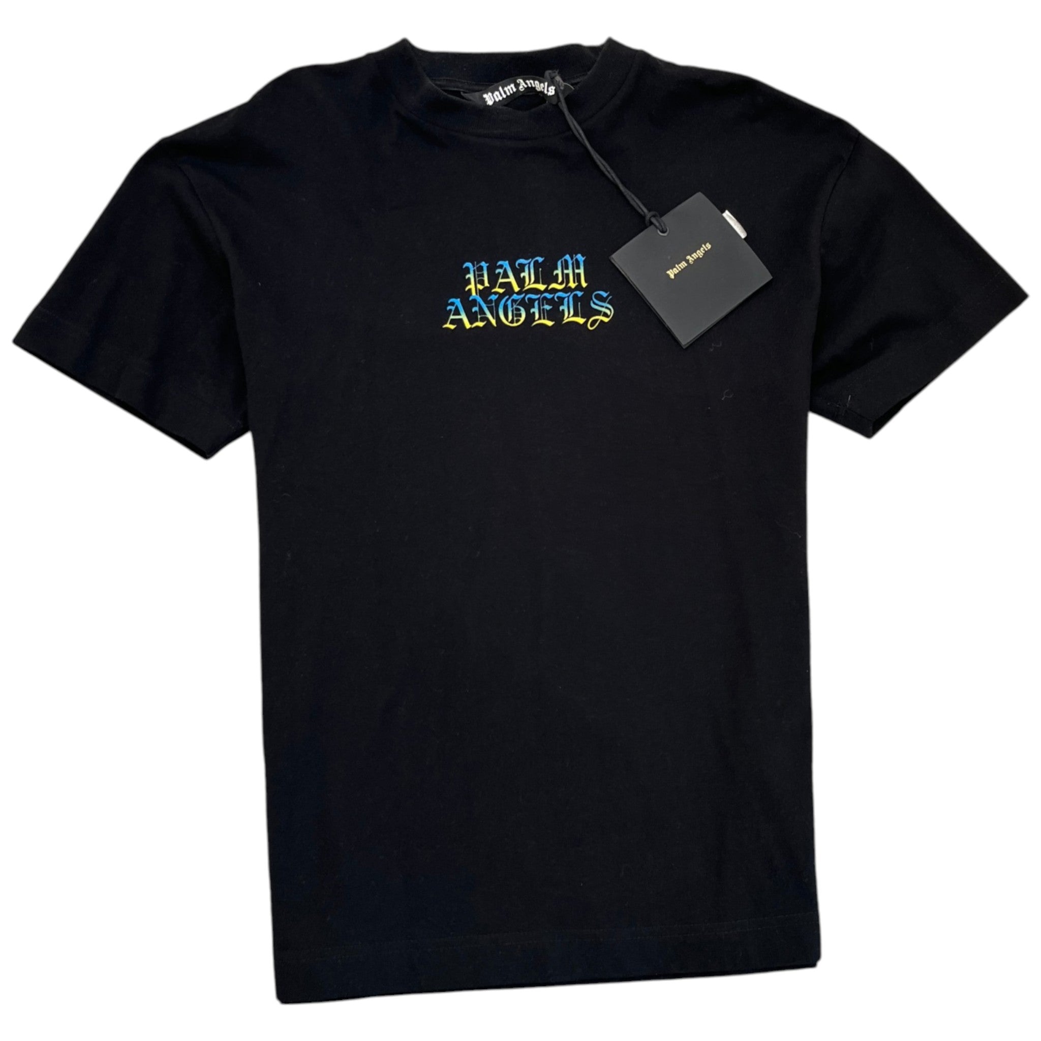Men's Logo Print T-Shirt Black Size S