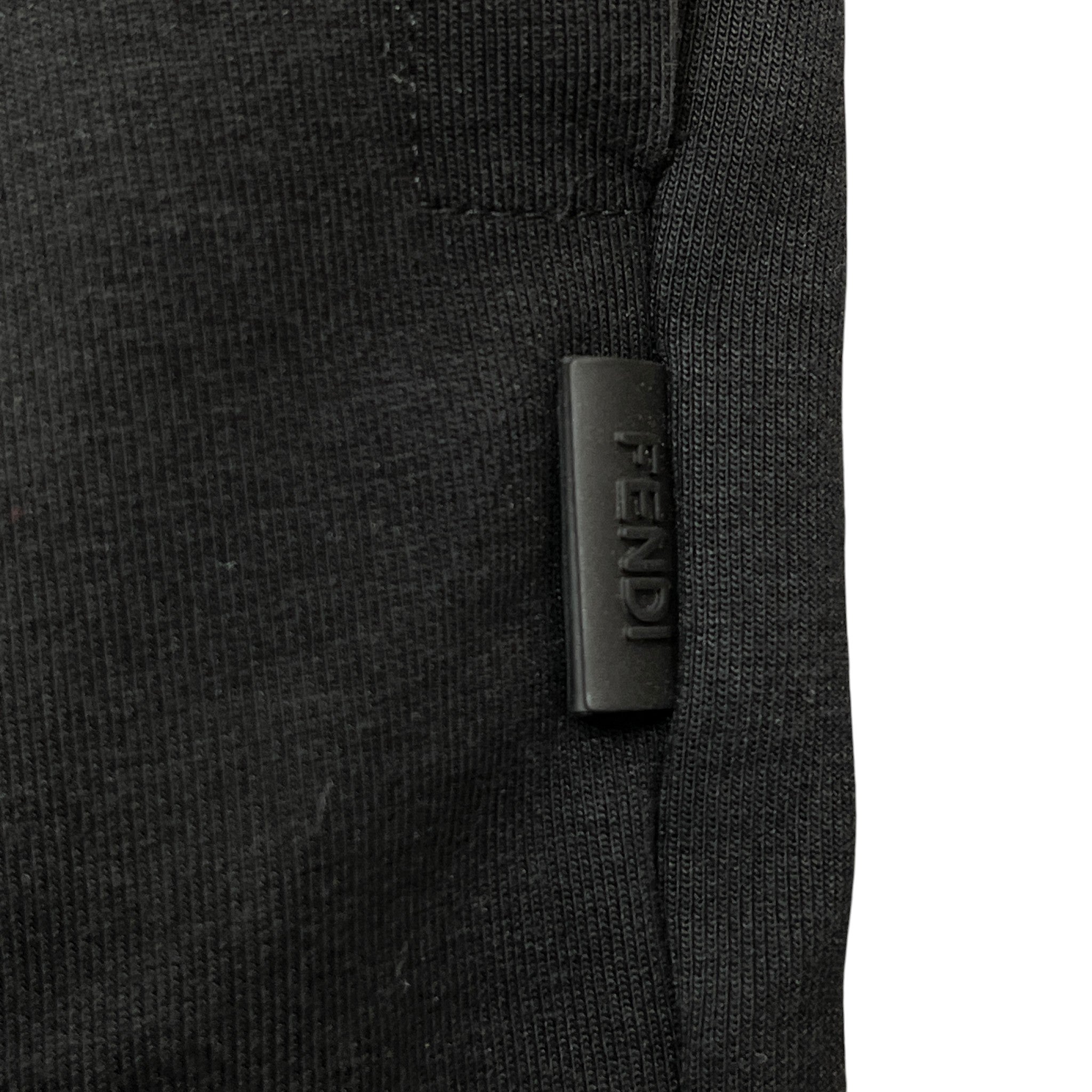 Men's Ff Zucca Casual Shorts Black Size IT 48 / UK 32