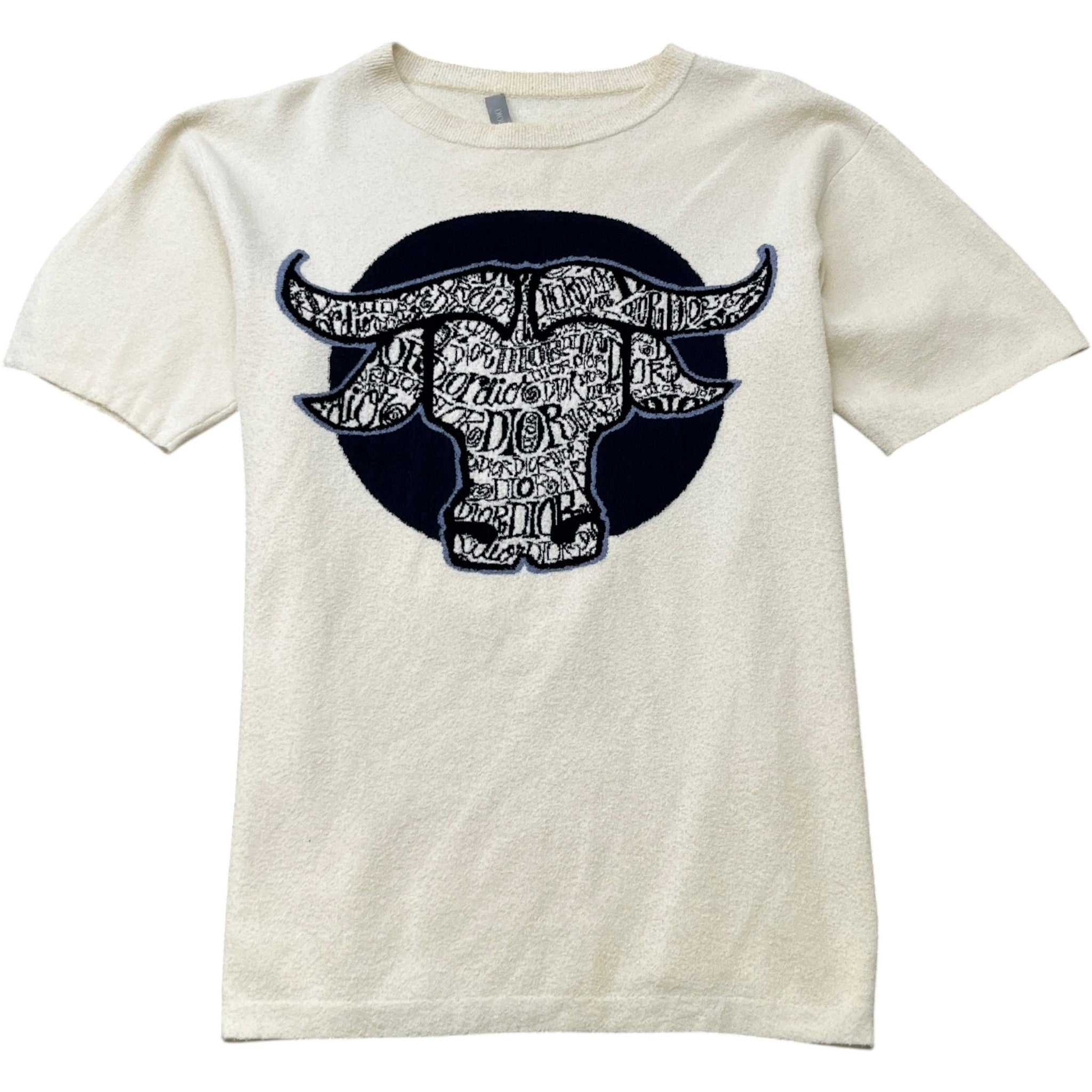 Men's X Shawn Stussy Bull T-Shirt Cream Size L