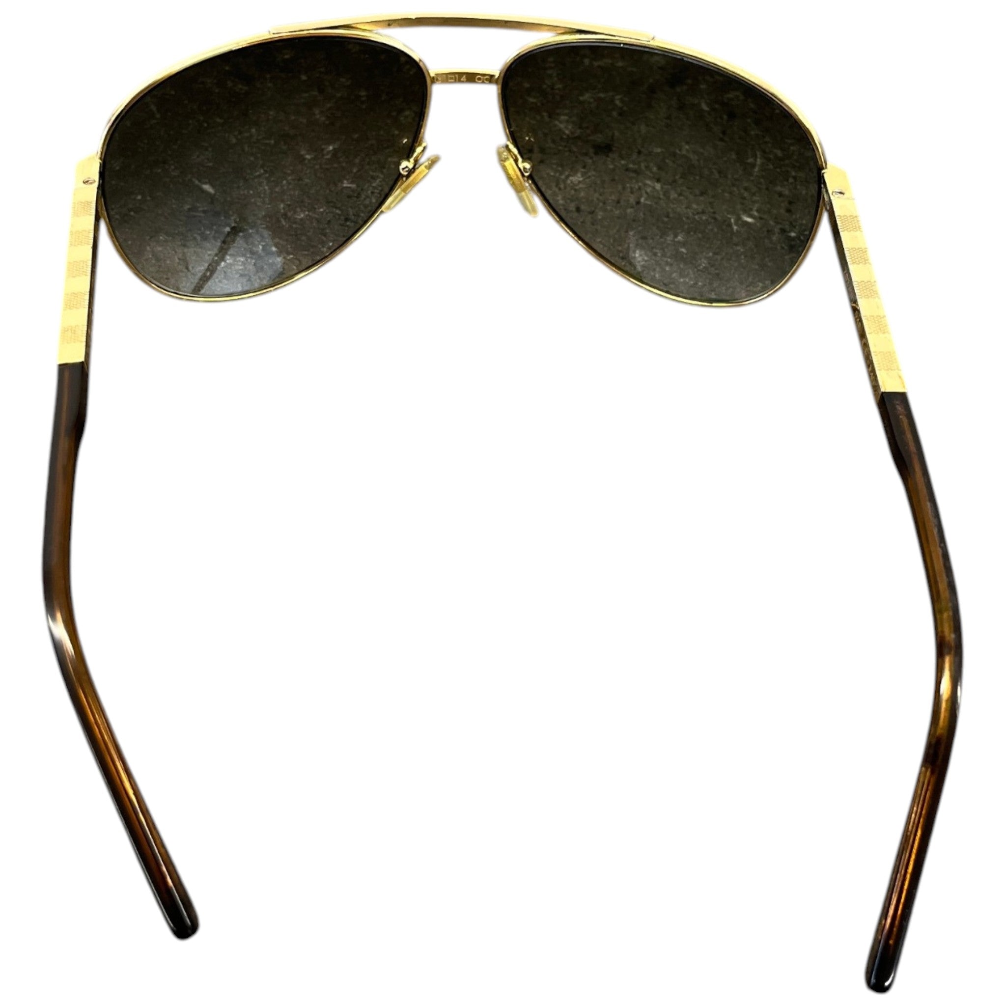 Men's Zo339U Attitude Pilote Sunglasses Gold
