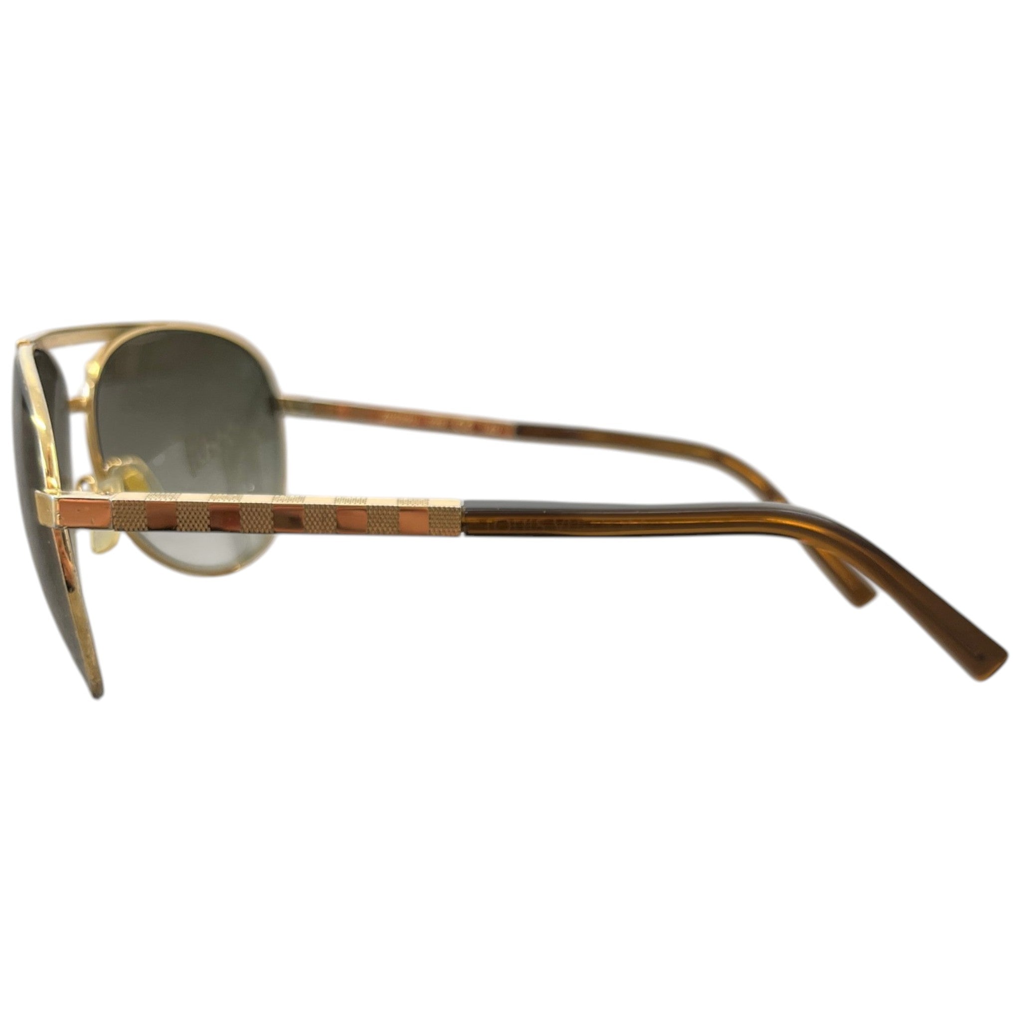 Men's Zo339U Attitude Pilote Sunglasses Gold
