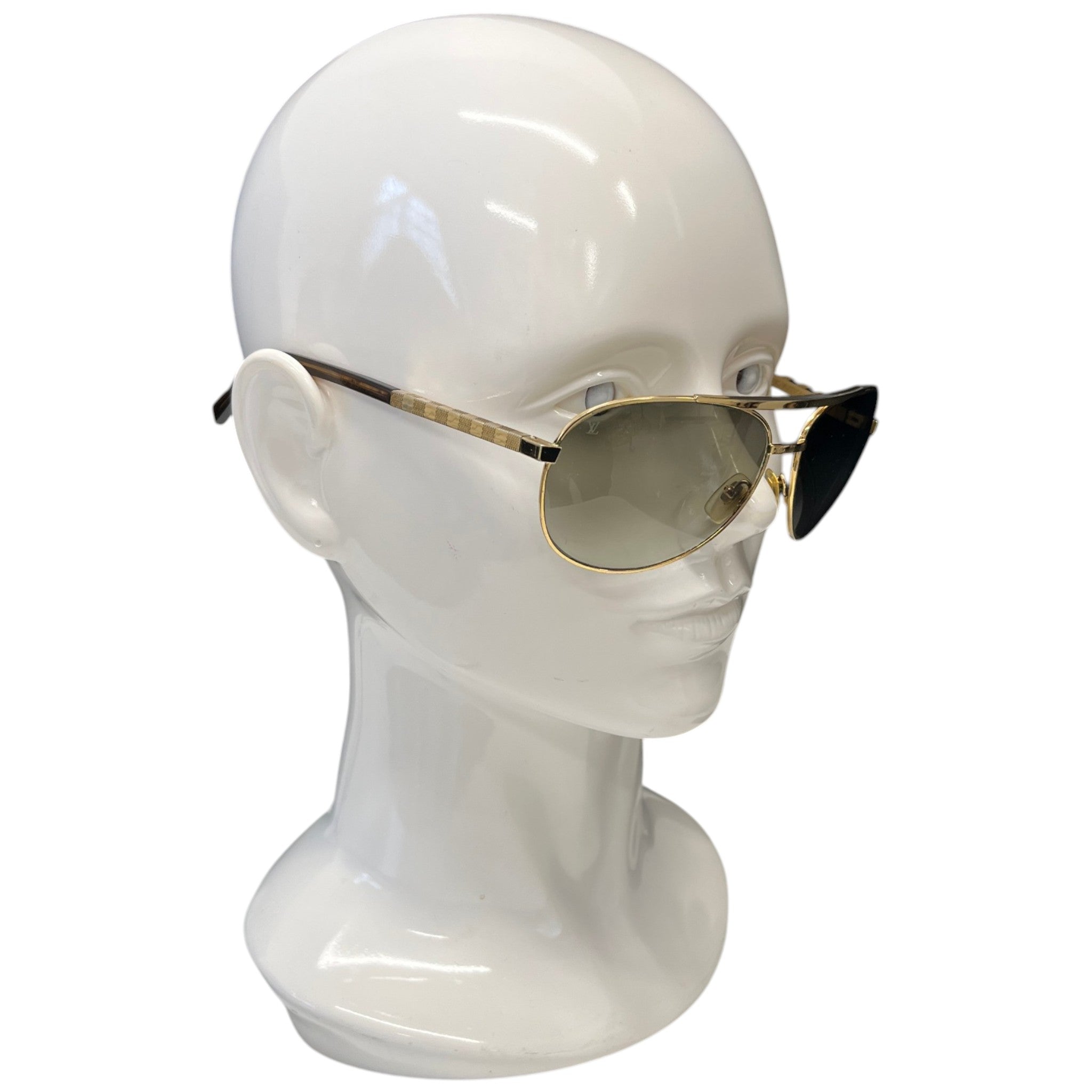 Men's Zo339U Attitude Pilote Sunglasses Gold