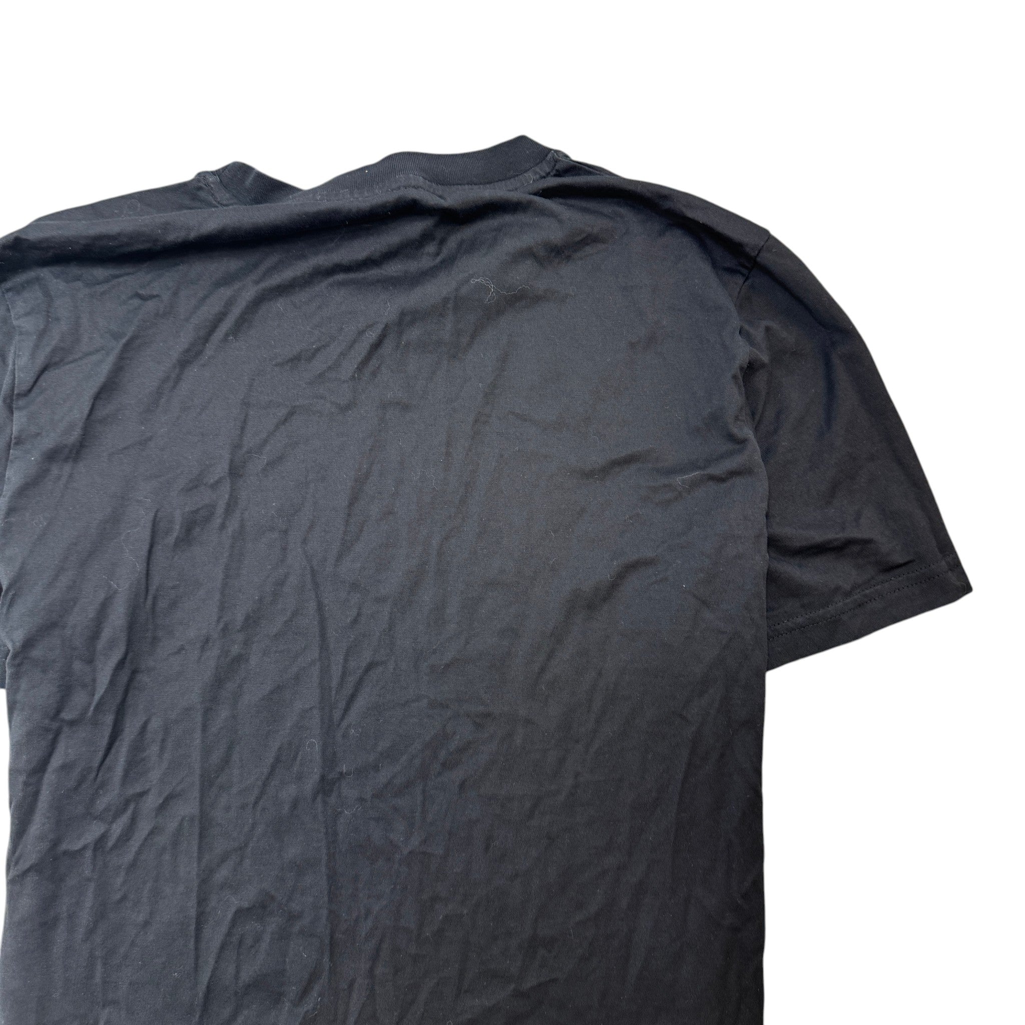Men's Logo Print T-Shirt Black Size S