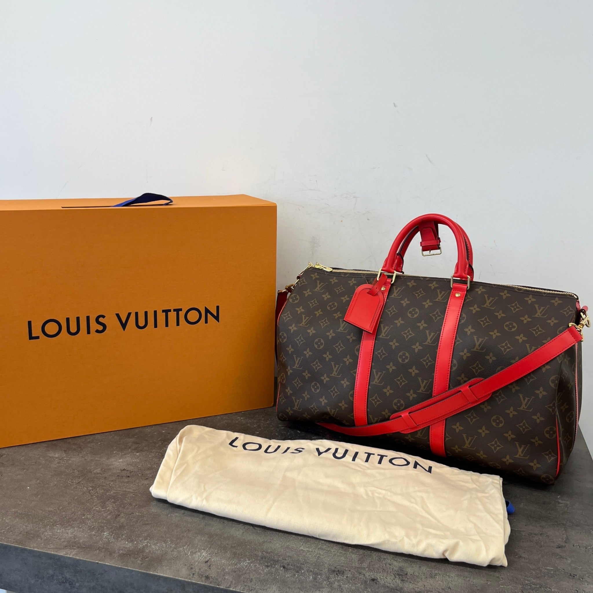 Women's Keepall 50 Bandoulière Bag Brown