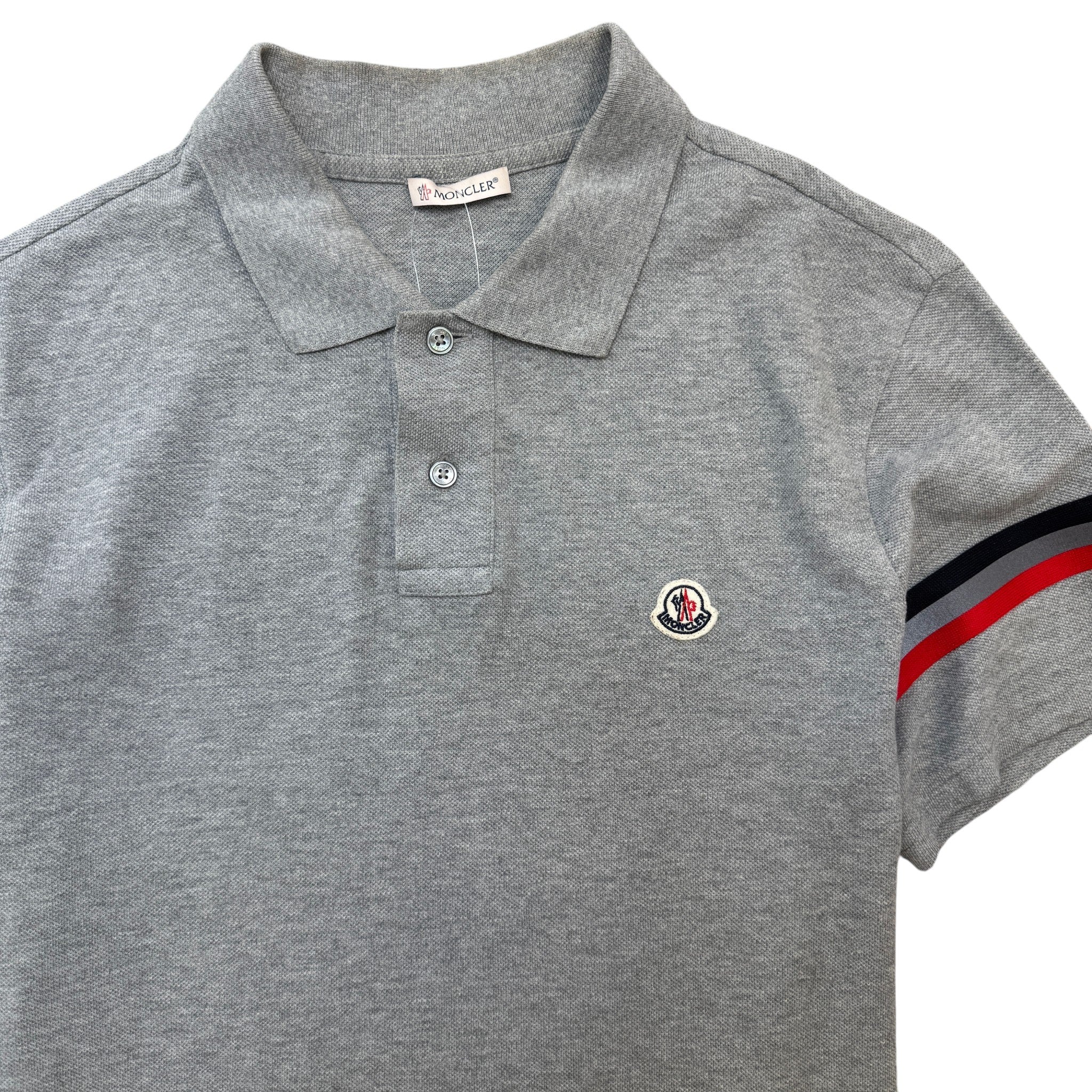 Men's Maglia Polo Shirt Grey Size M