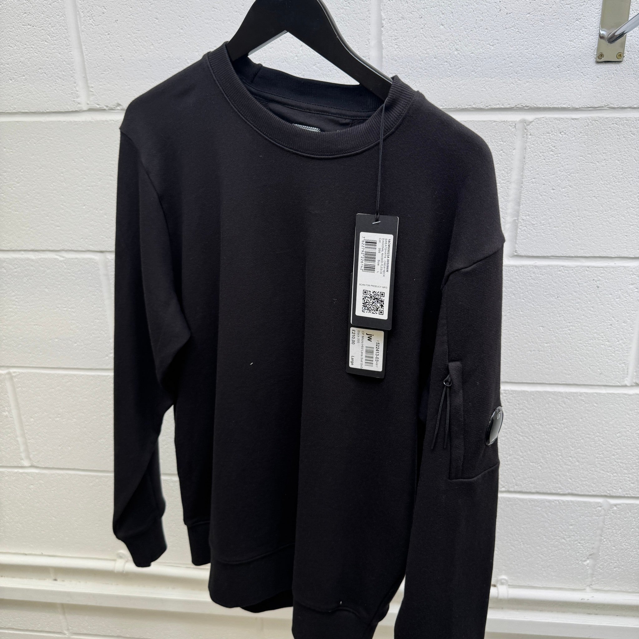 Men's Lens Sweatshirt Black Size L