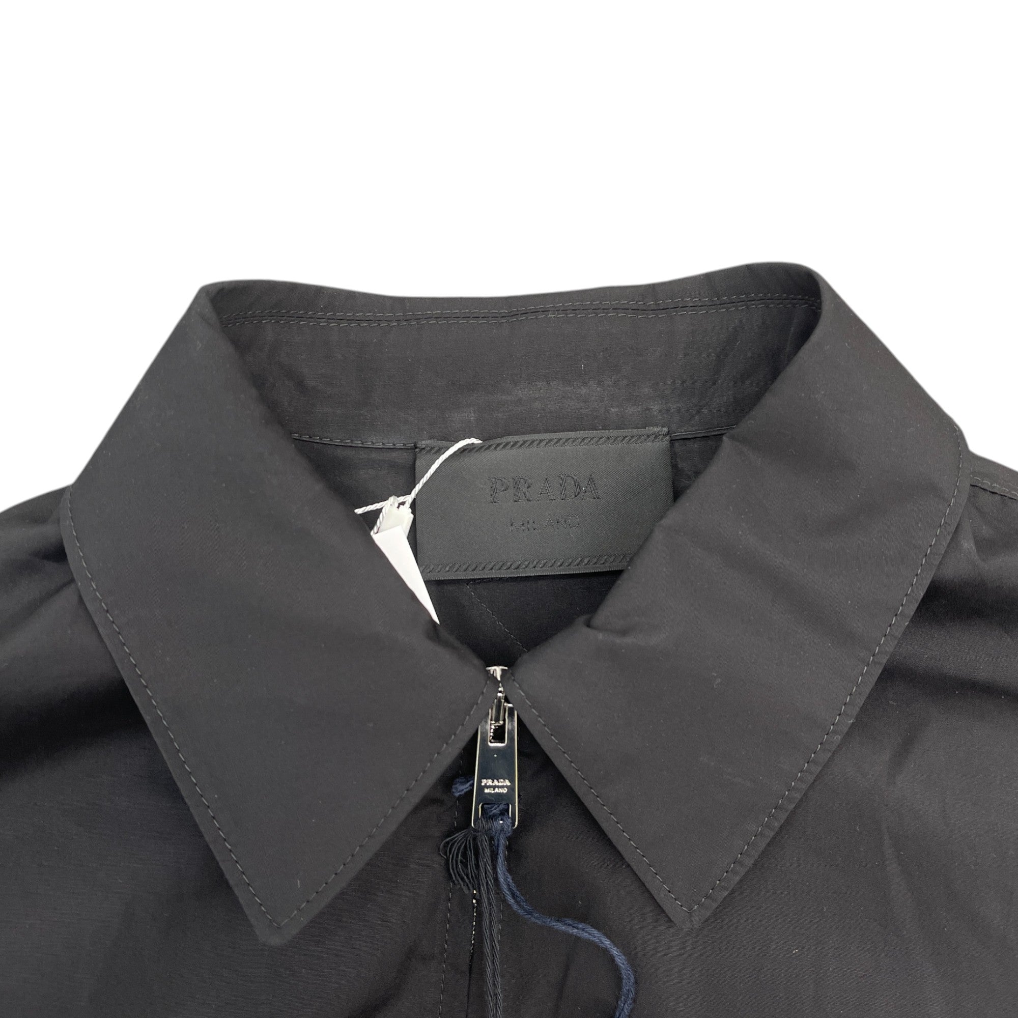 Men's Triangle Logo Jacket Black Size S