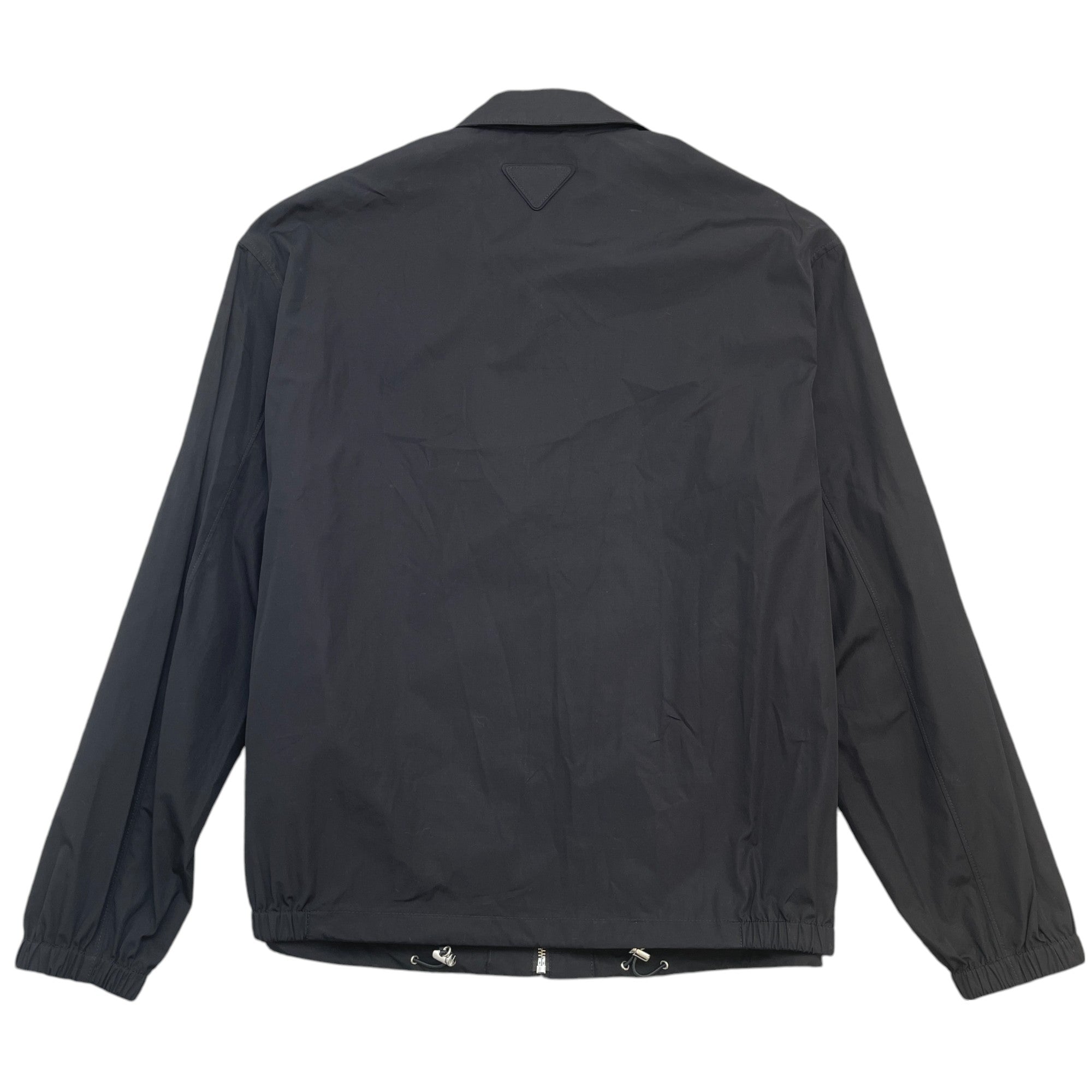 Men's Triangle Logo Jacket Black Size S
