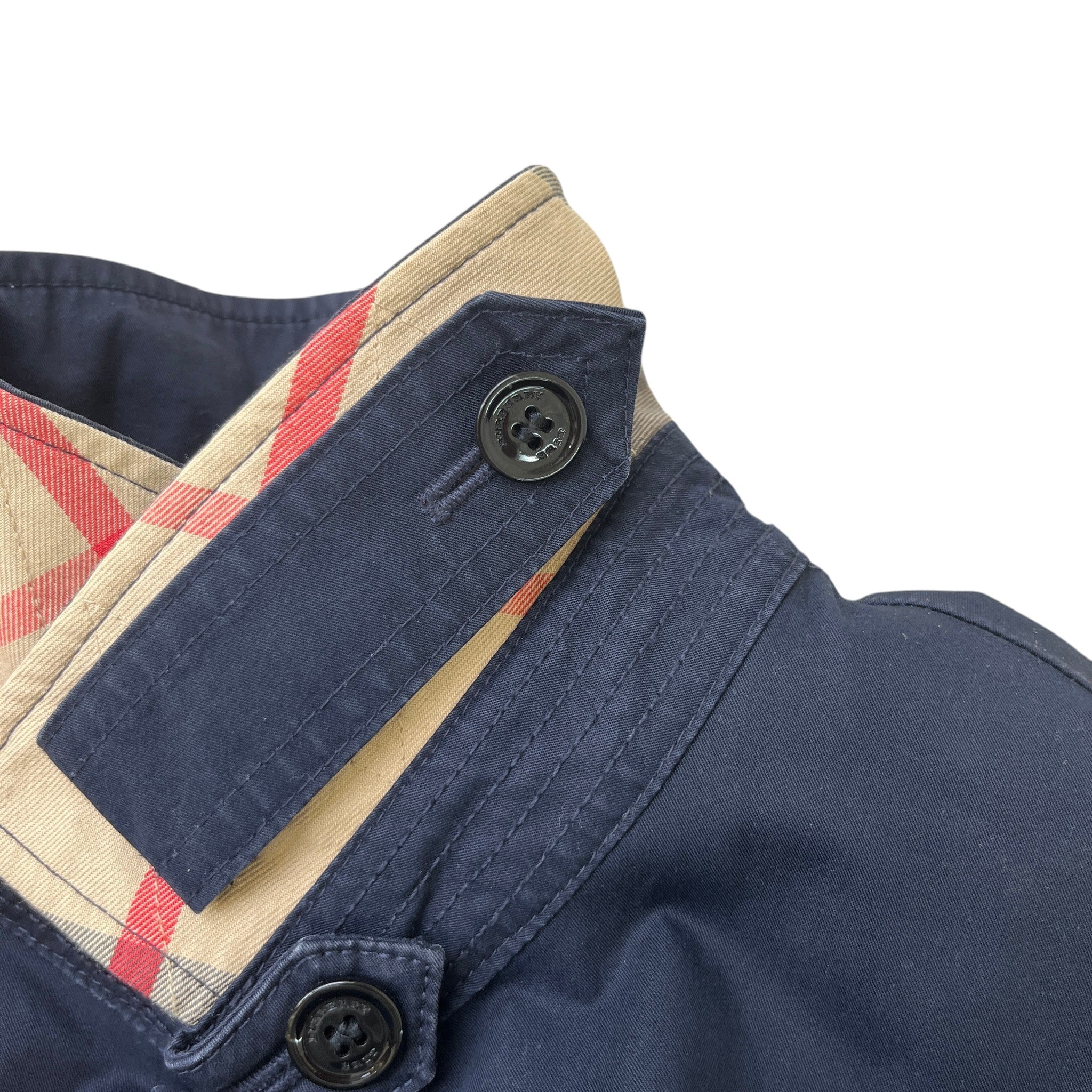 Men's Camden Heritage Trench Jacket Navy Size XS