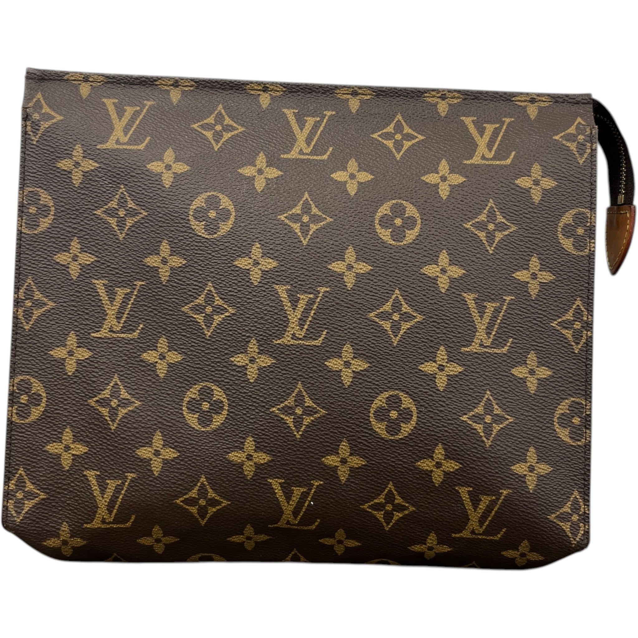 Women's Monogram Canvas 26 Toiletry Bag Brown