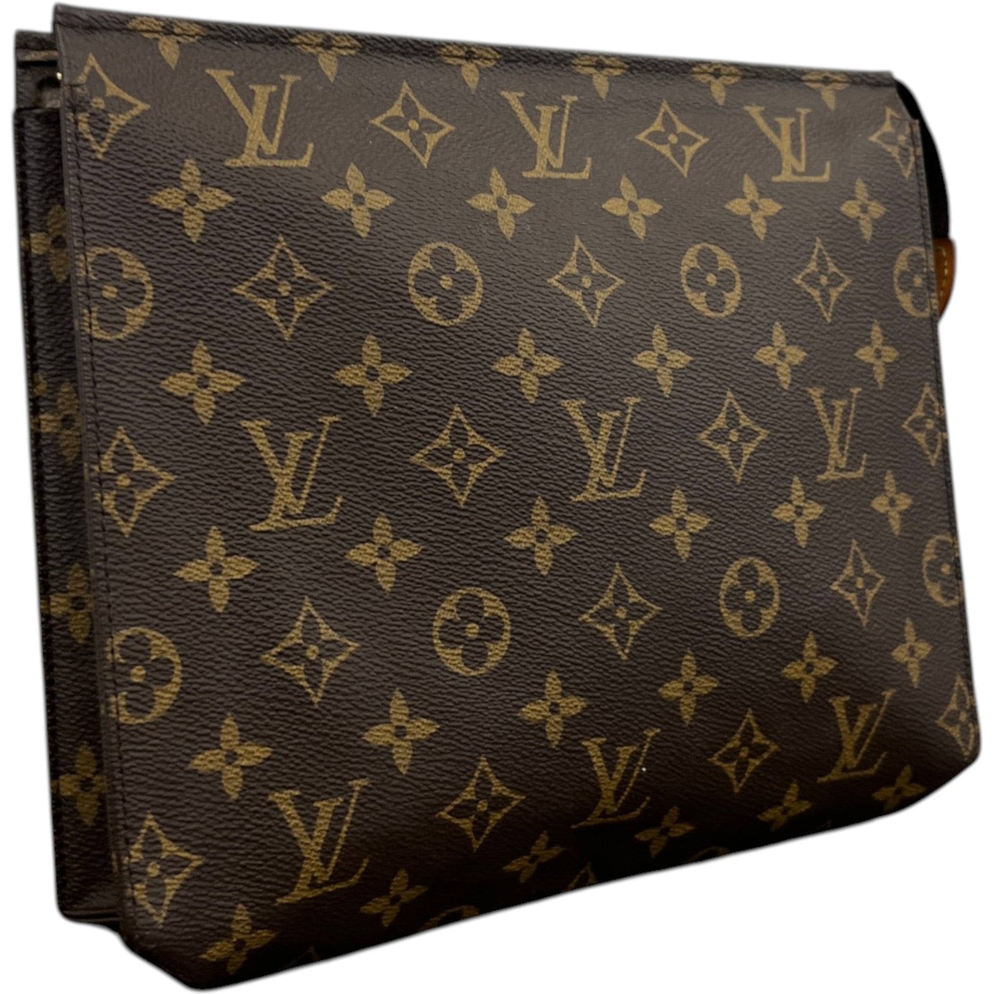 Women's Monogram Canvas 26 Toiletry Bag Brown