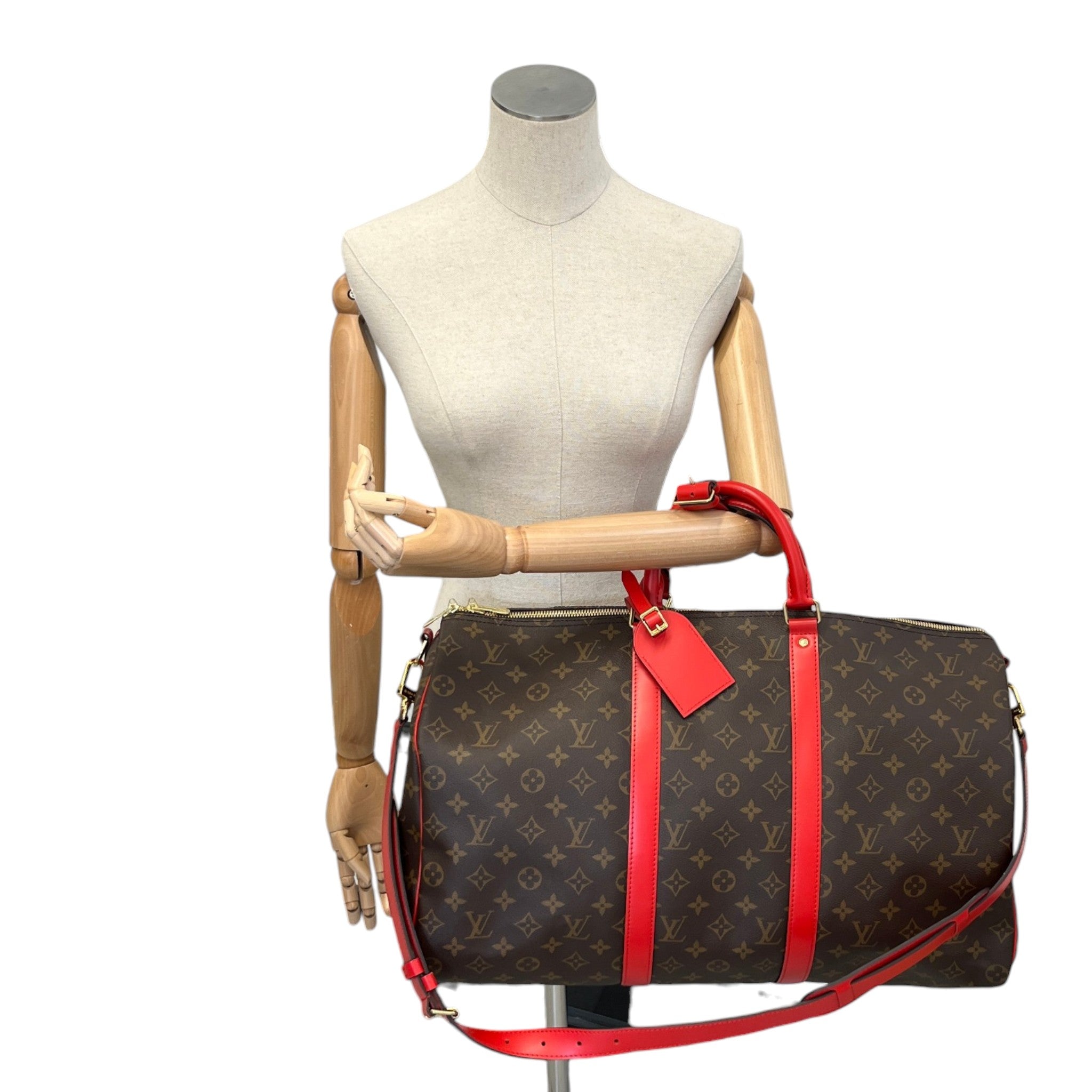 Women's Keepall 50 Bandoulière Bag Brown