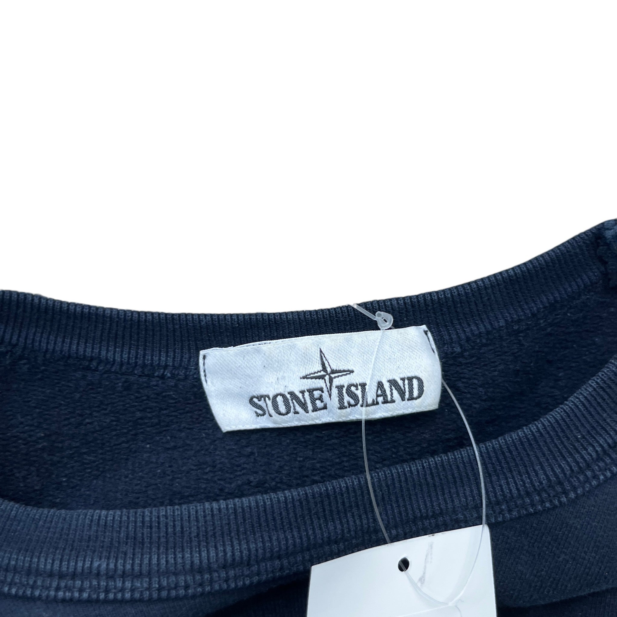 Men's Applique Logo Sweatshirt Navy Size S