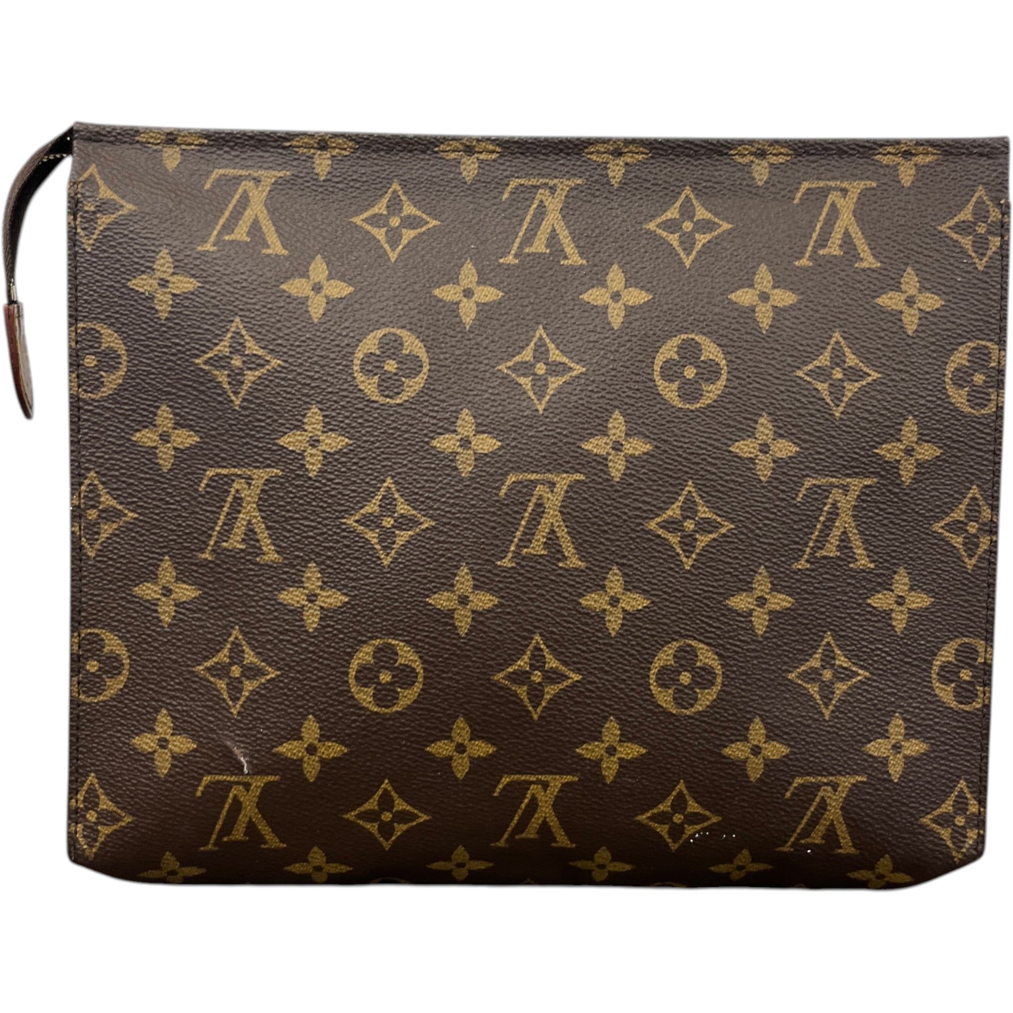 Women's Monogram Canvas 26 Toiletry Bag Brown