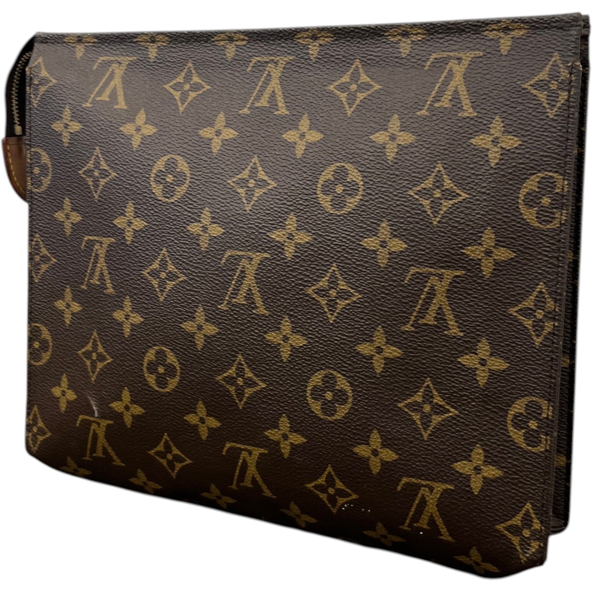 Women's Monogram Canvas 26 Toiletry Bag Brown
