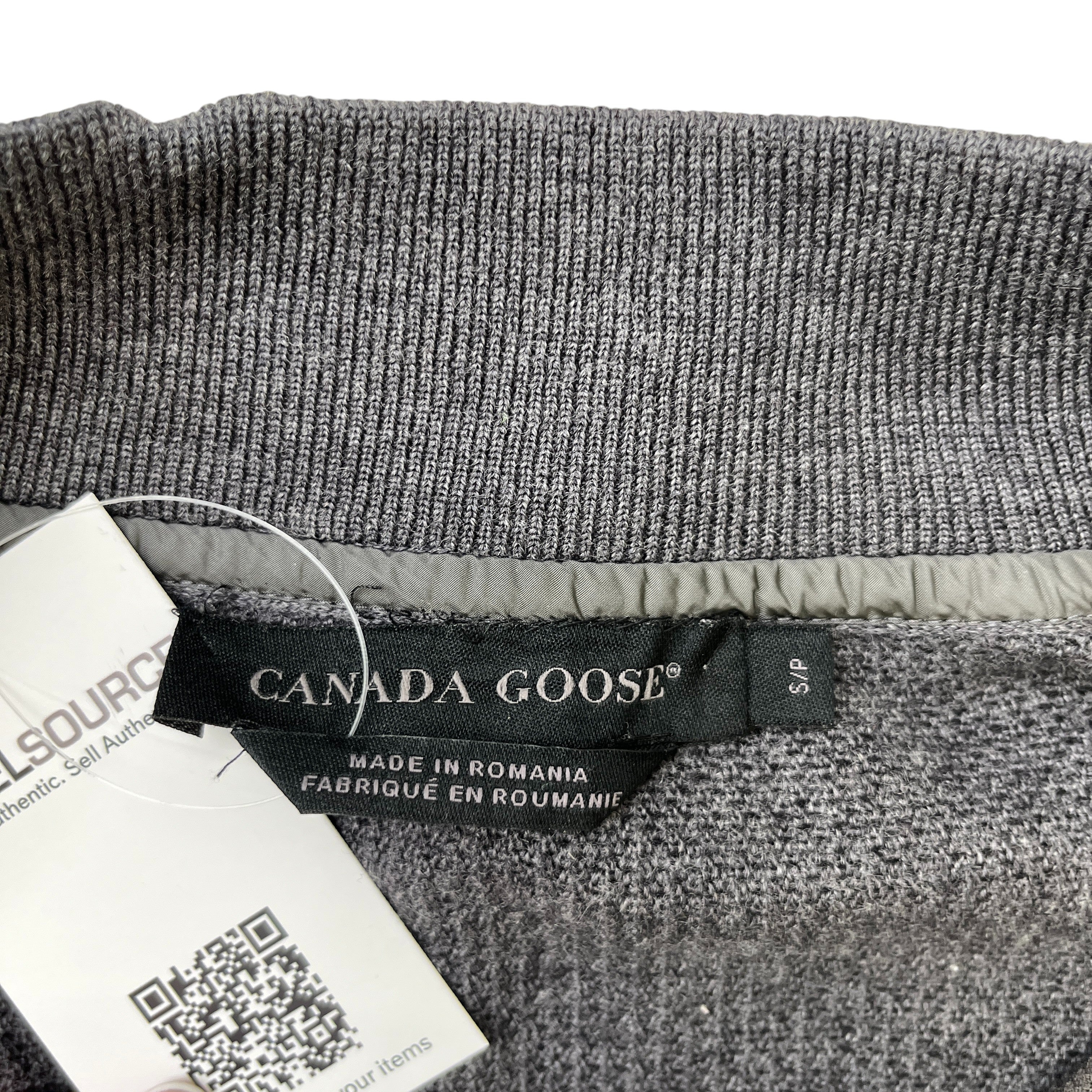 Men's Windbridge Full Zip Sweatshirt Grey Size S