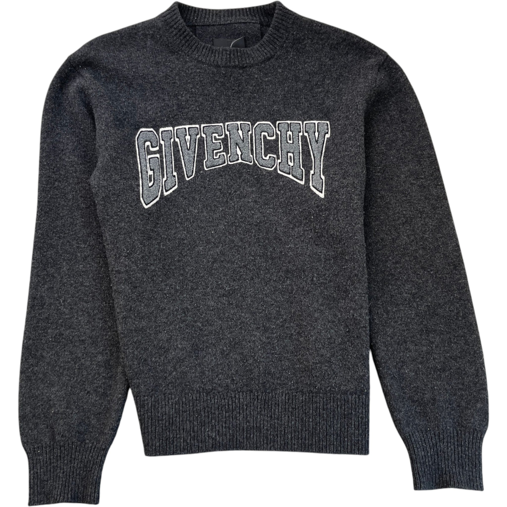 Men's Varsity Logo Jumper Charcoal Size M
