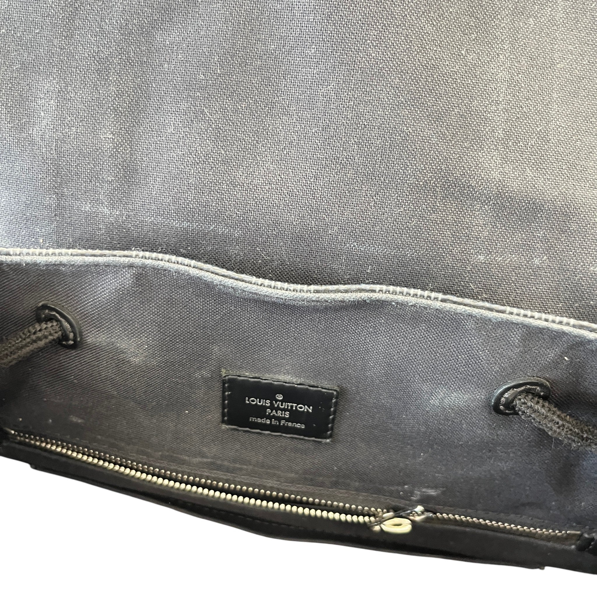 Men's Damier Graphite Christopher Backpack Black