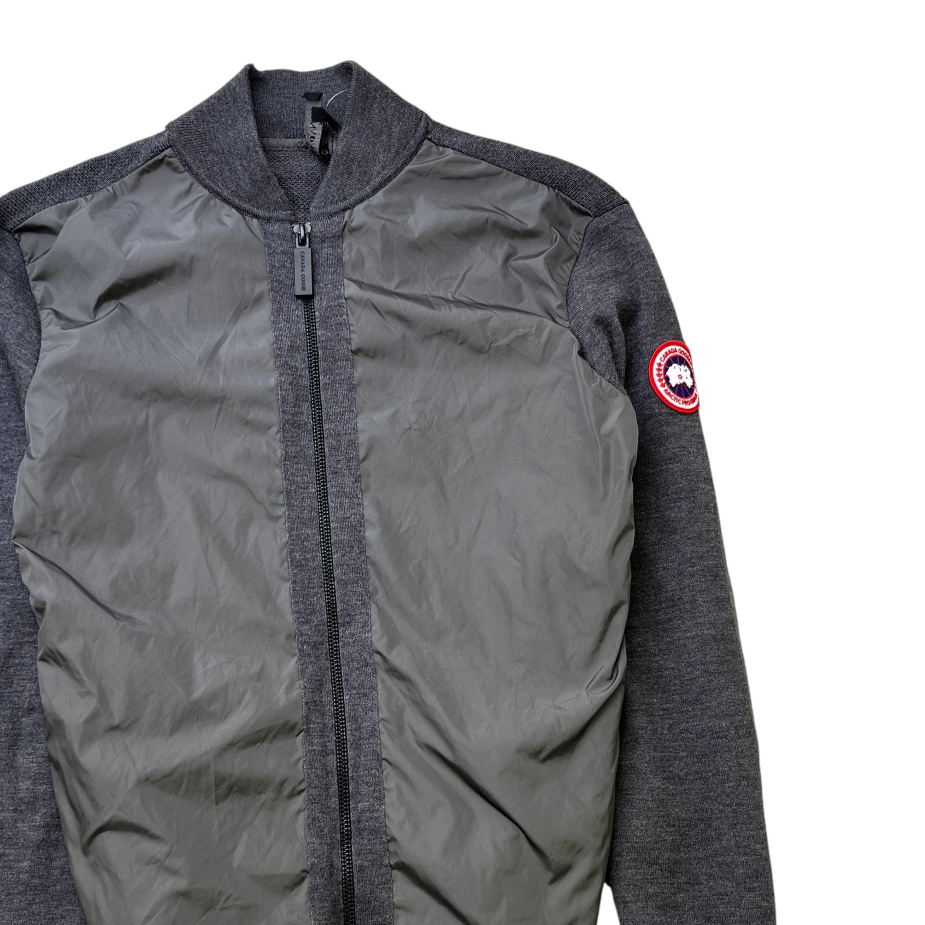 Men's Windbridge Full Zip Sweatshirt Grey Size S