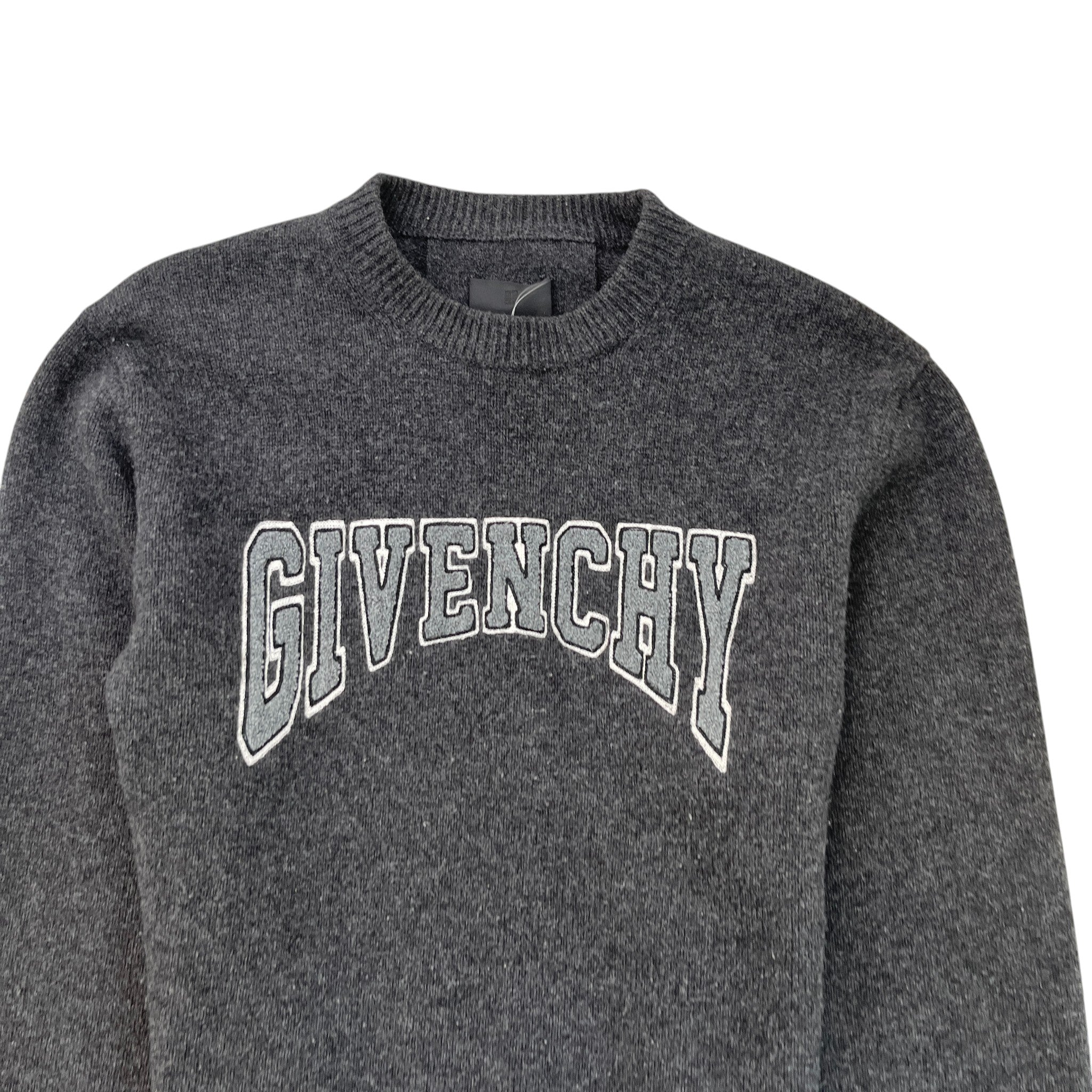 Men's Varsity Logo Jumper Charcoal Size M