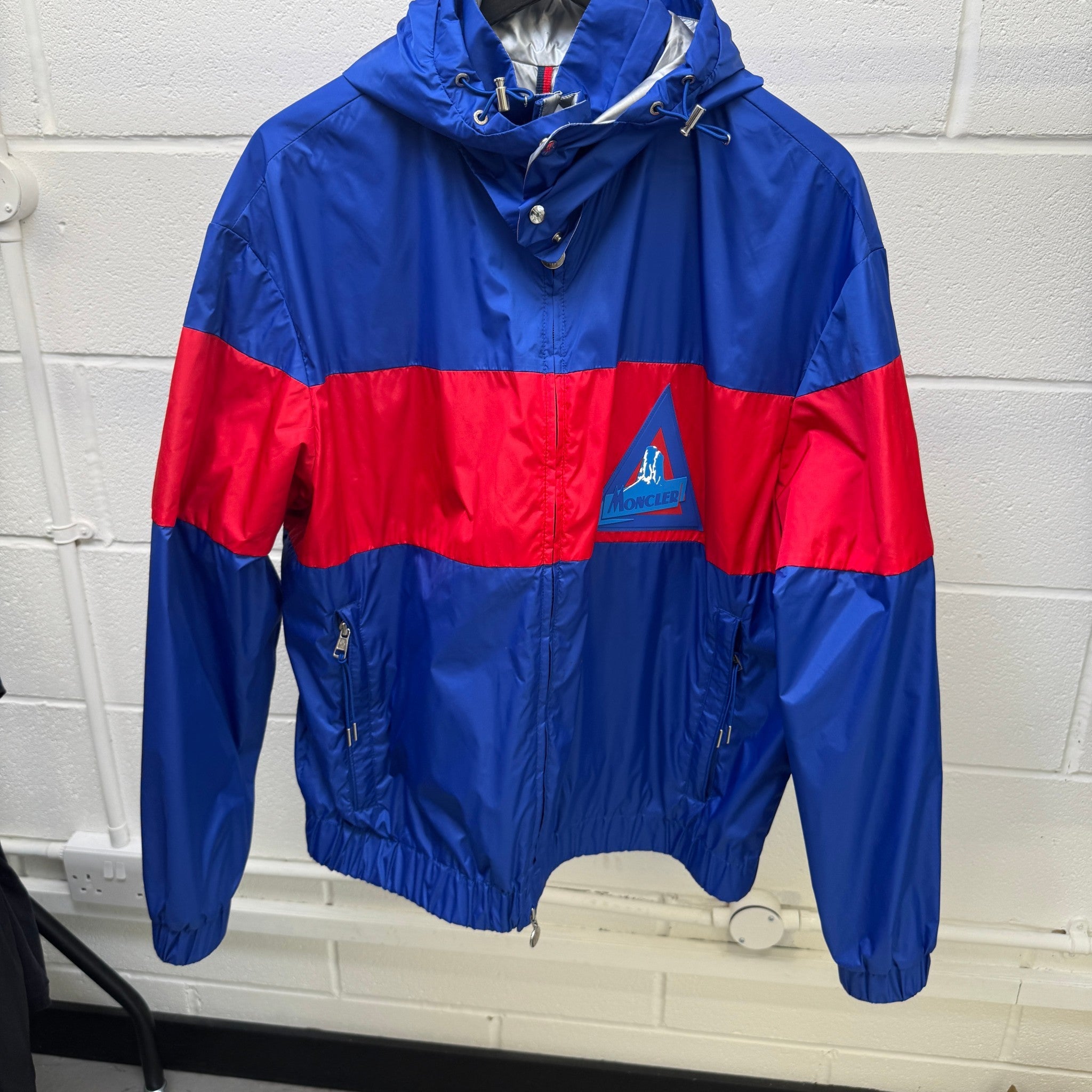 Men's Slack Windbreaker Blue Size 2 / M