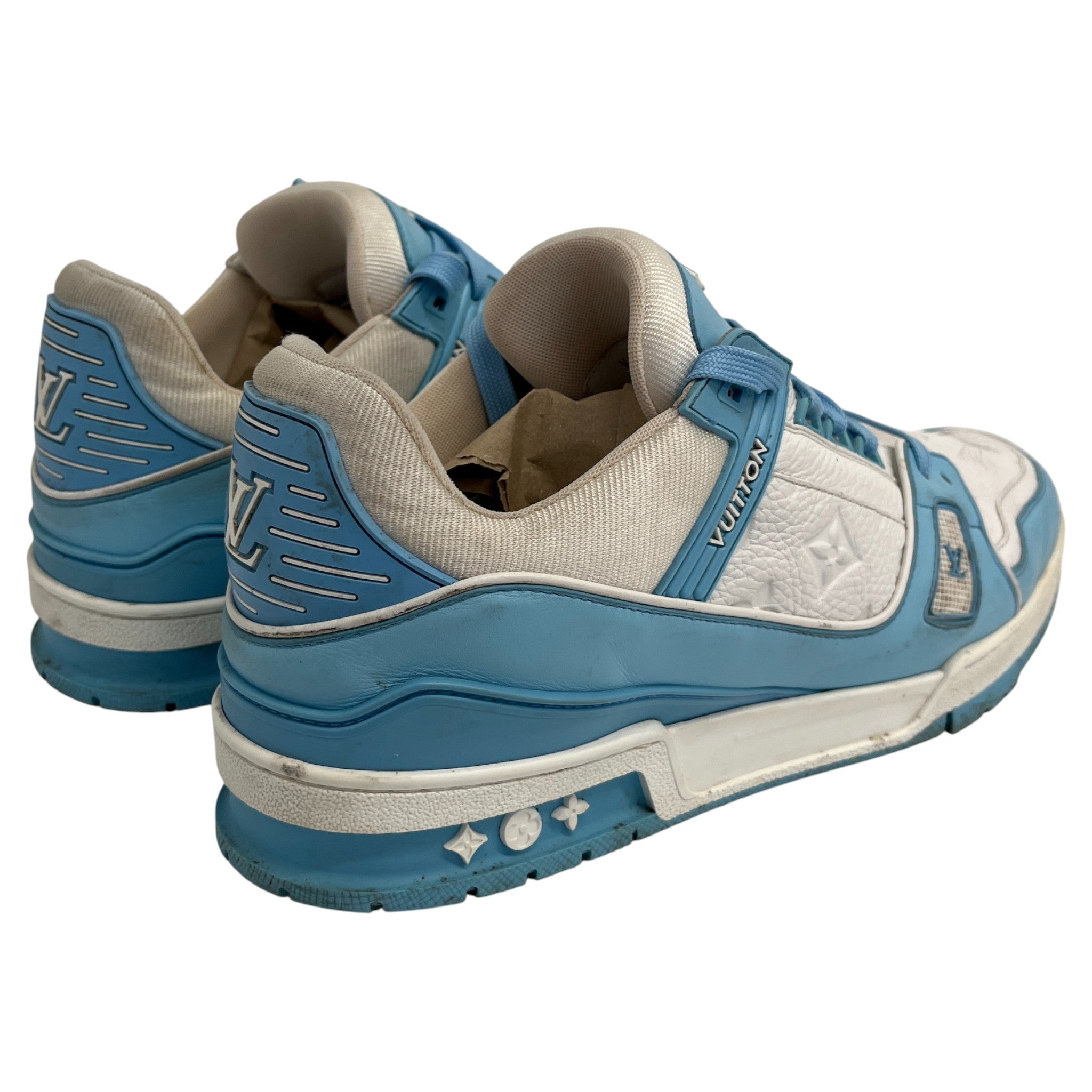 Men's Lv Low Trainers Blue Size EU 44 / UK 10