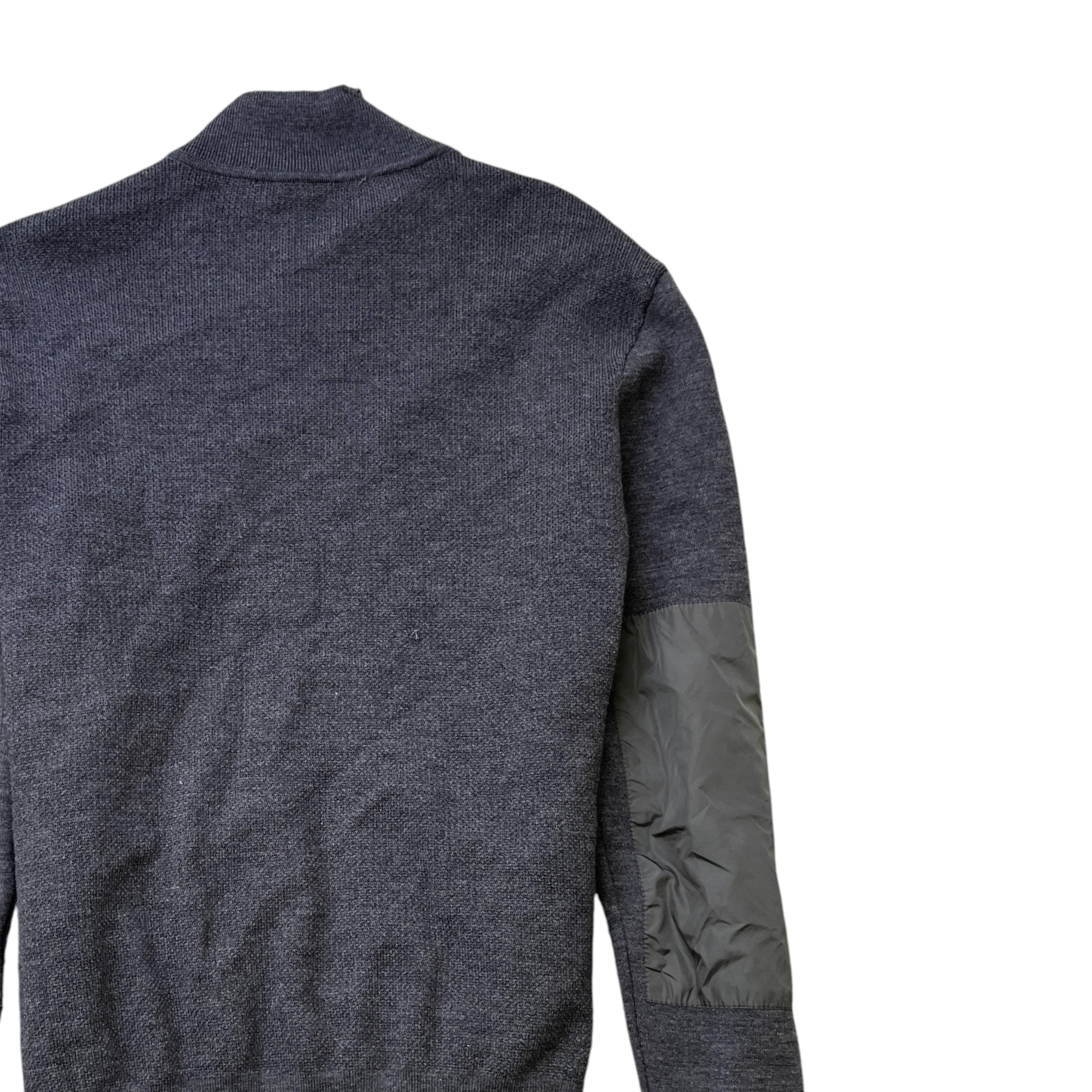 Men's Windbridge Full Zip Sweatshirt Grey Size S