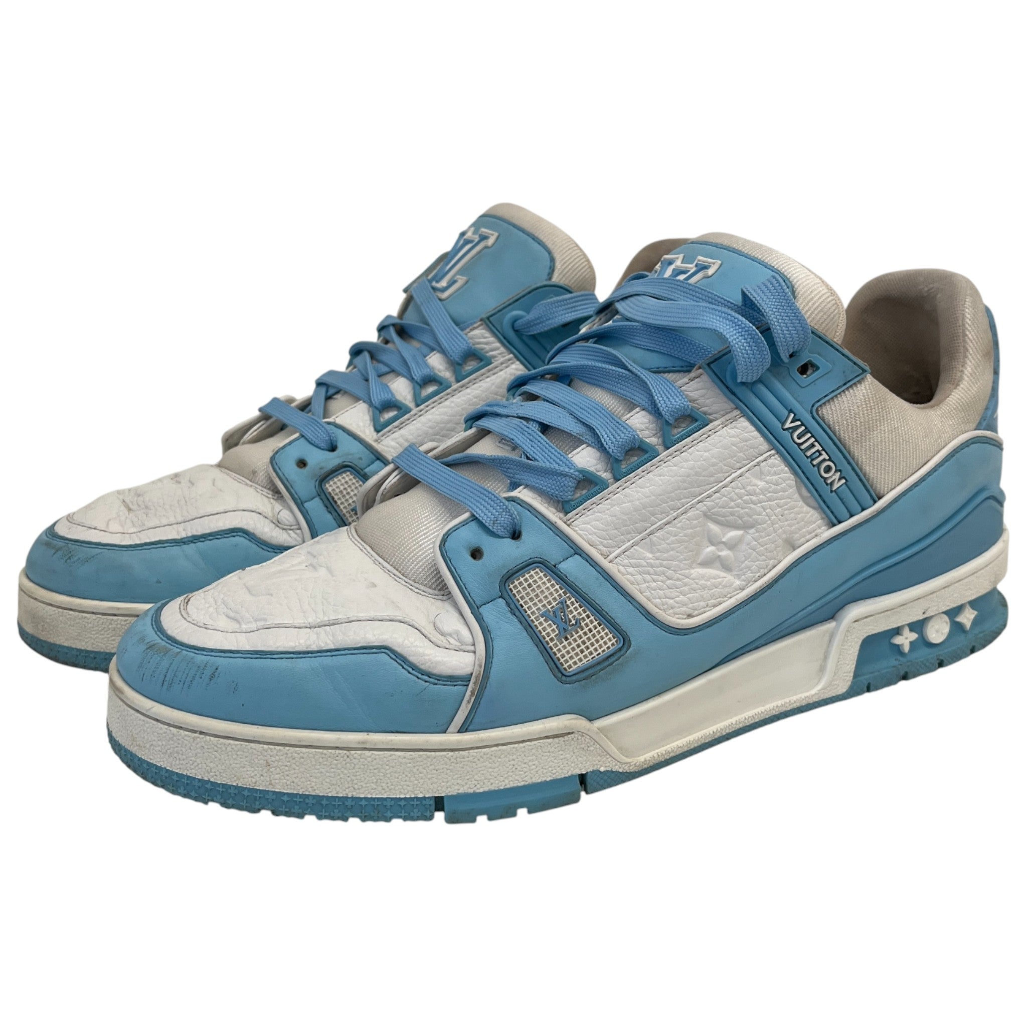 Men's Lv Low Trainers Blue Size EU 44 / UK 10