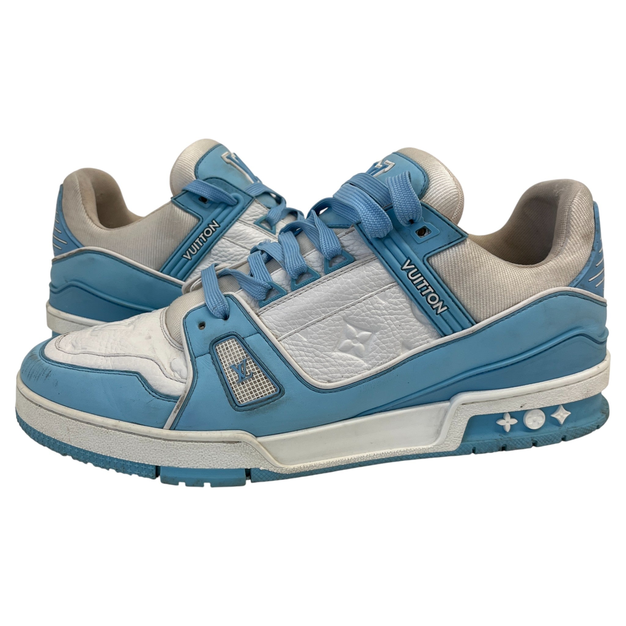 Men's Lv Low Trainers Blue Size EU 44 / UK 10