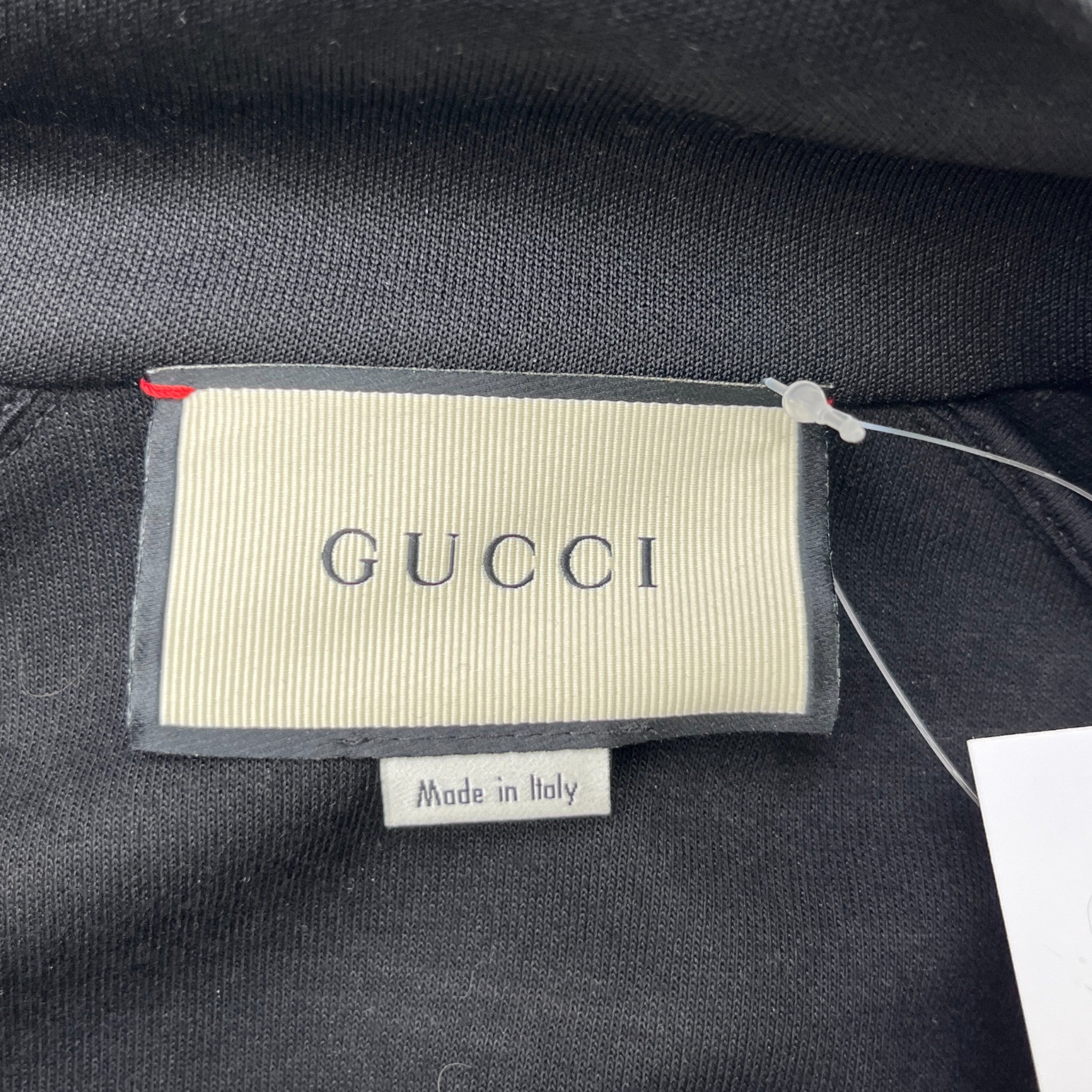 Men's Technical Jersey Track Jacket Black Size M