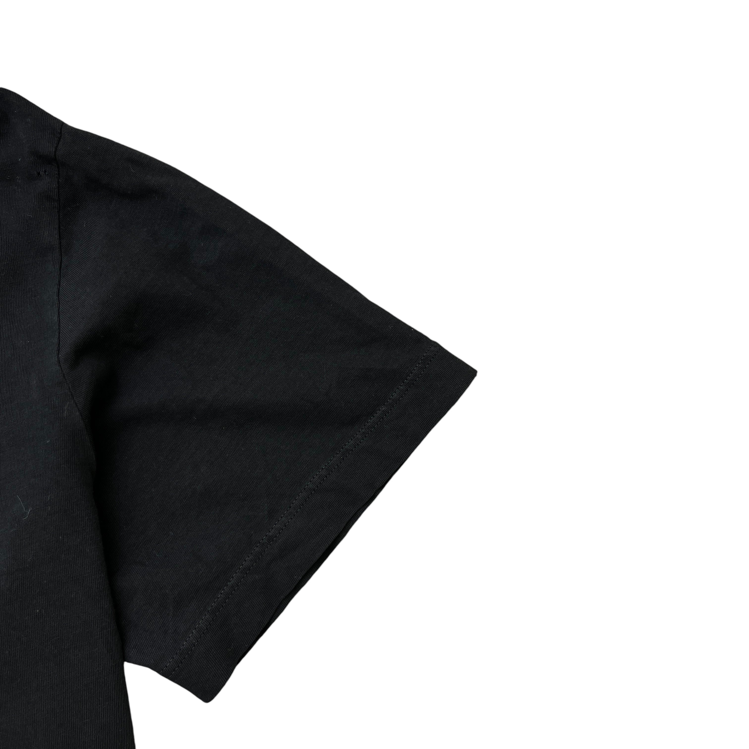 Men's Logo Print T-Shirt Black Size M