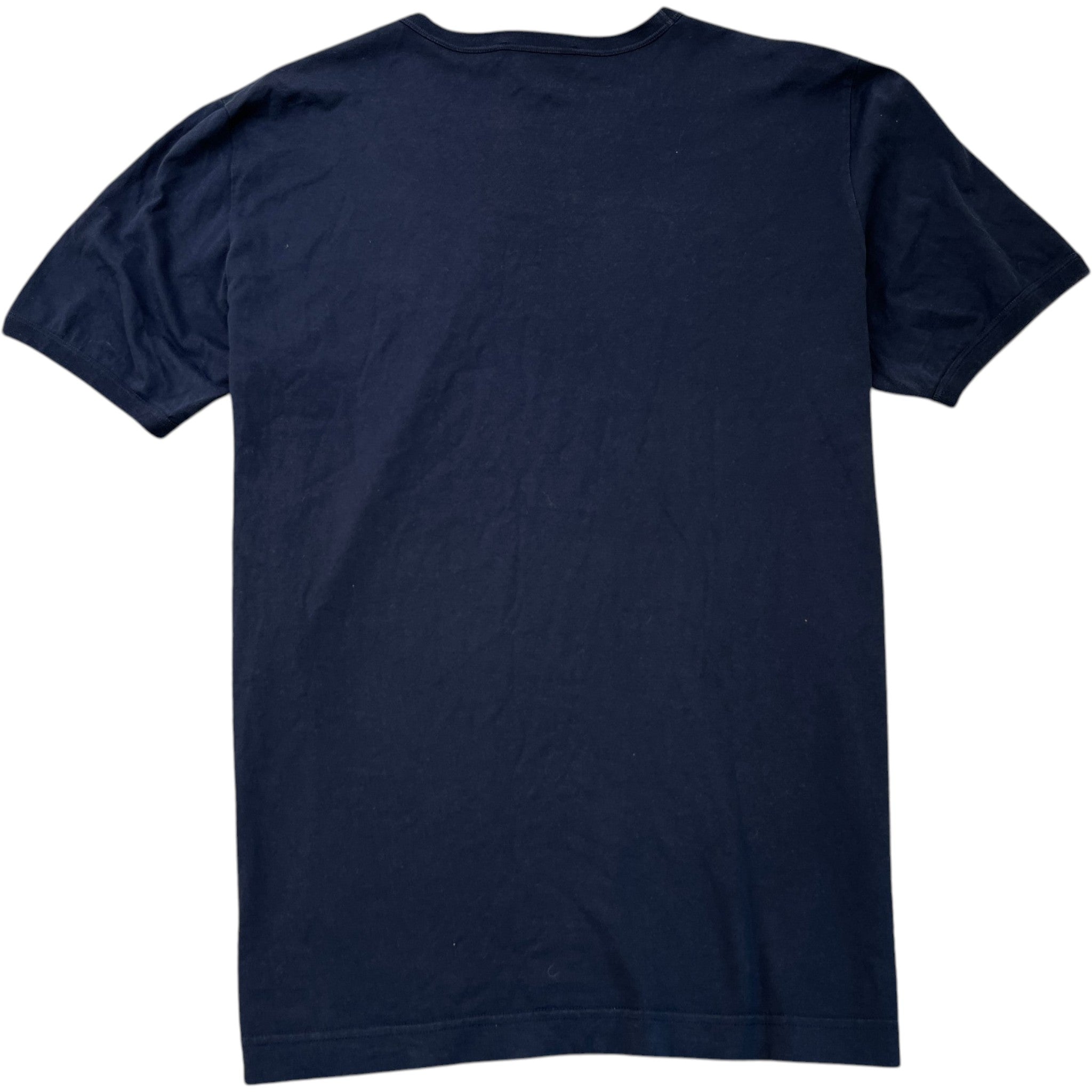 Men's Plaque Logo T-Shirt Navy Size IT 56 / UK XXXL