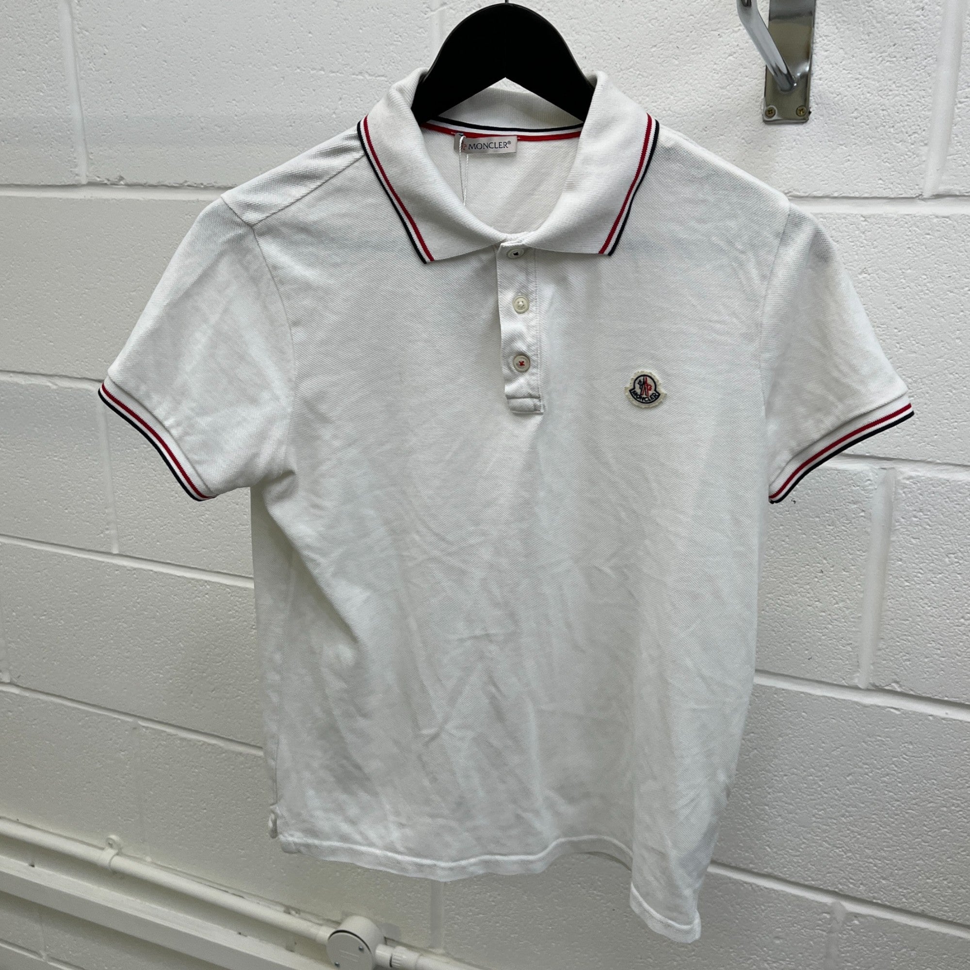 Men's Maglia Polo Shirt White Size S